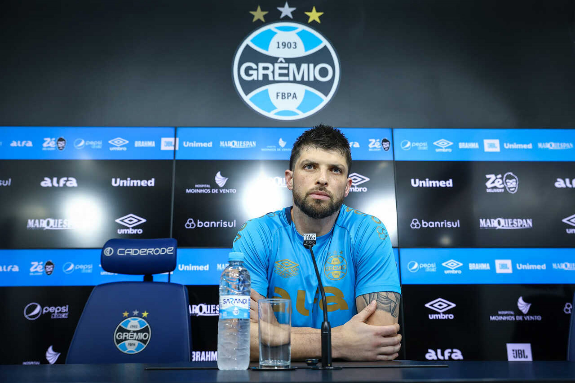 Tiago Volpi reencontra o Internacional e mira colocar Bragantino no G4
