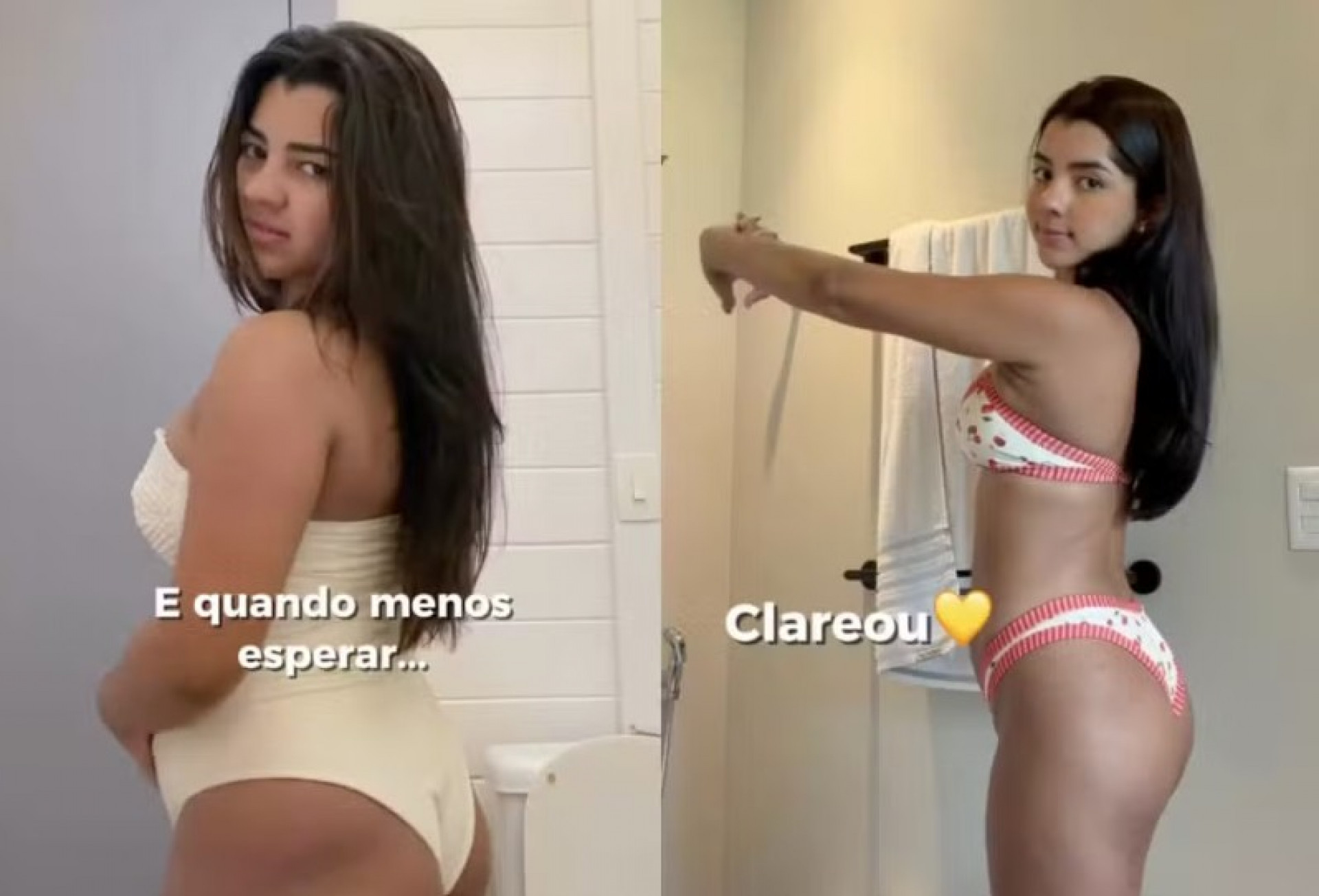 Ary Mirelle mostra antes e depois do corpo após 8 meses do nascimento do filho com Jõao Gomes, Joaquim - Reprodução / Instagram