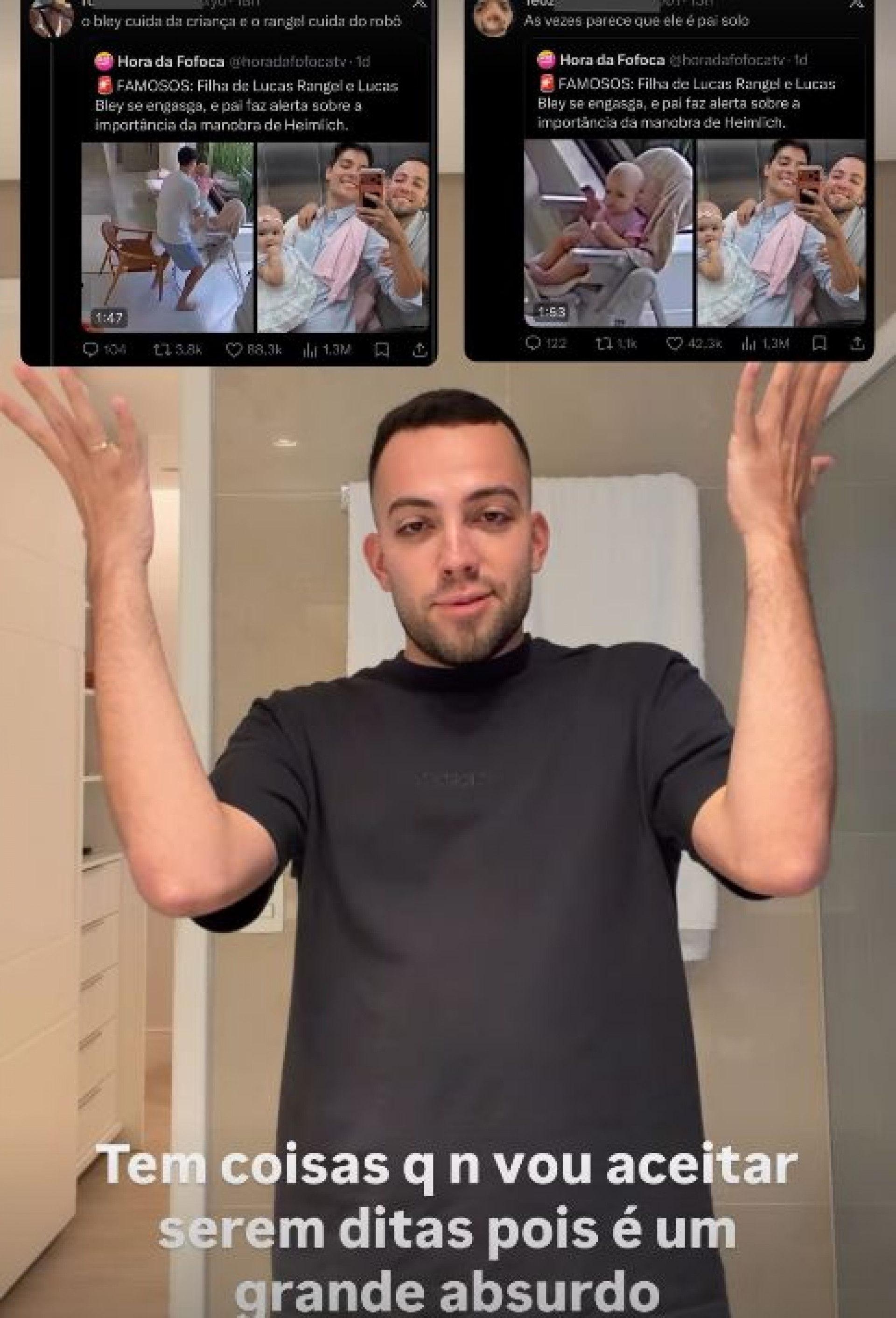 Influenciador contesta críticas nas redes sociais  - Reprodução/Instagram