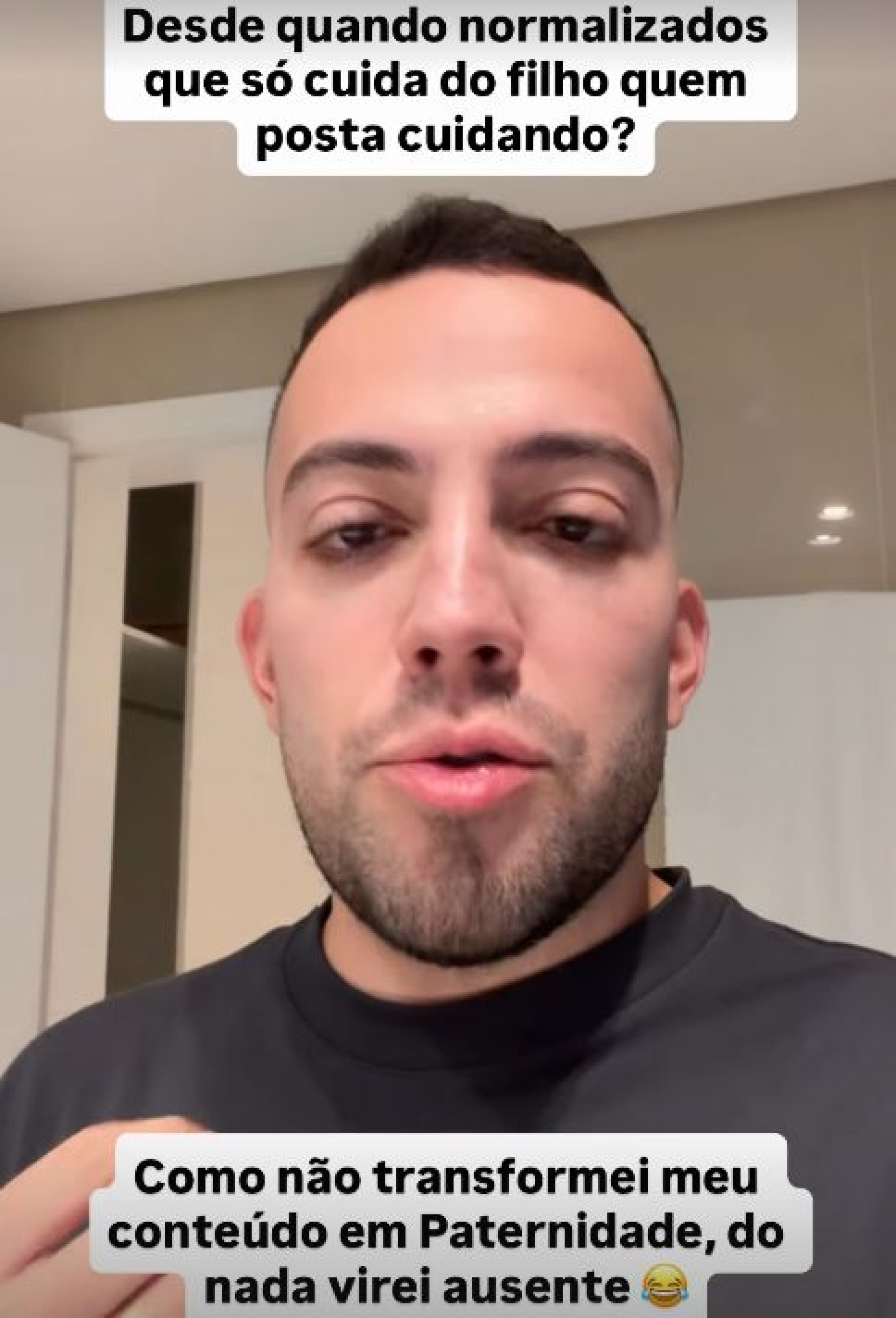 Lucas Rangel questiona comentários direcionados a ele na internet - Reprodução/Instagram