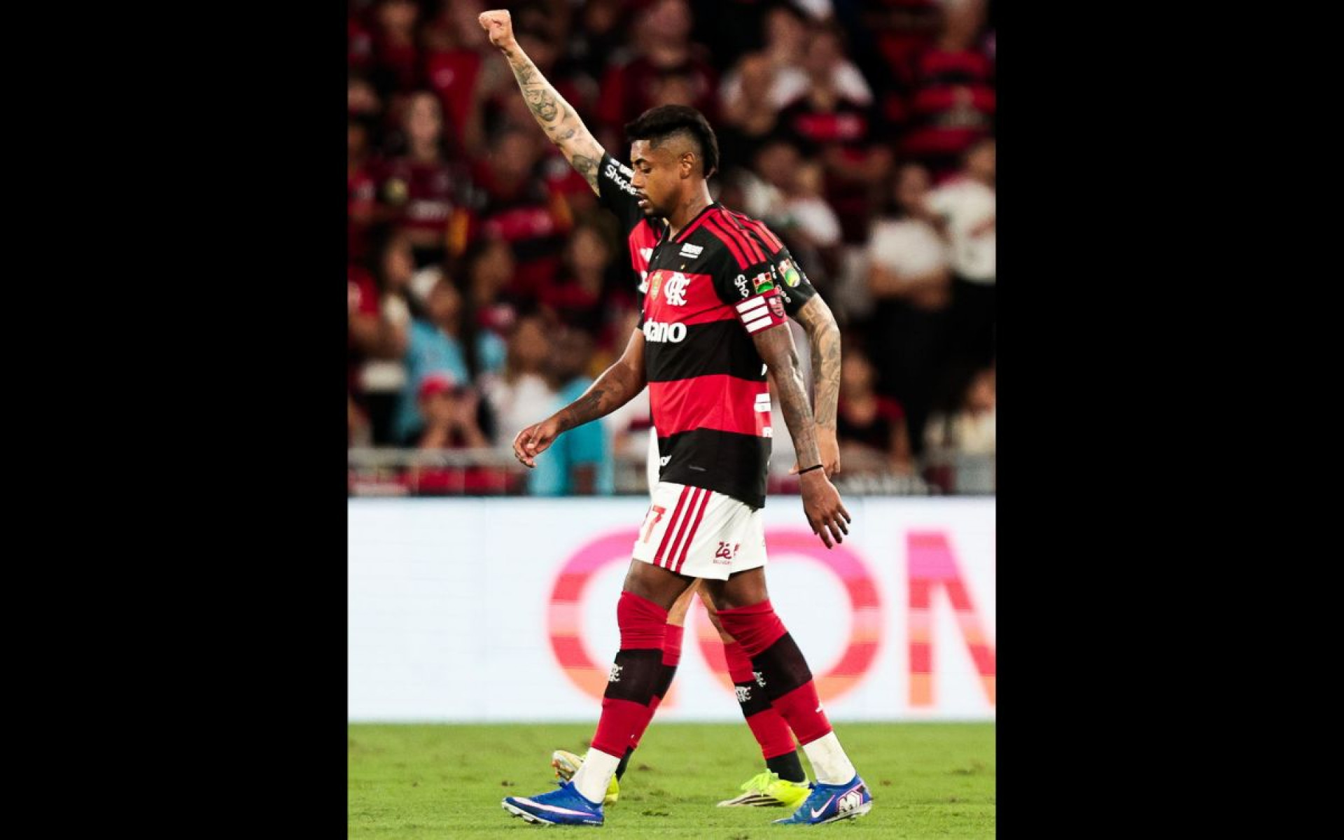 Bruno Henrique destaca força do Flamengo para superar desfalques e vencer o Coritiba