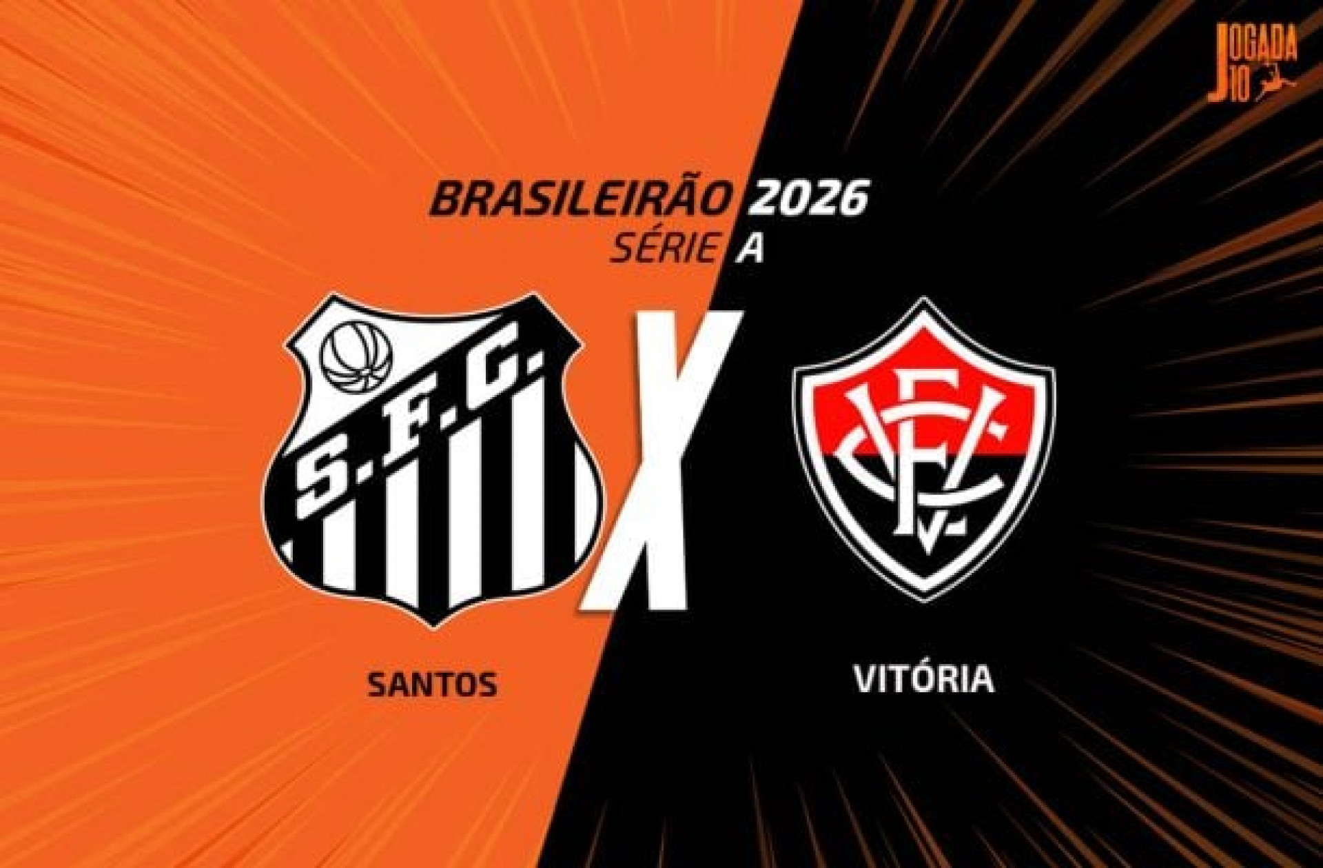 Santos x Vit&oacute;ria, AO VIVO, com a Voz do Esporte, &agrave;s 18h30