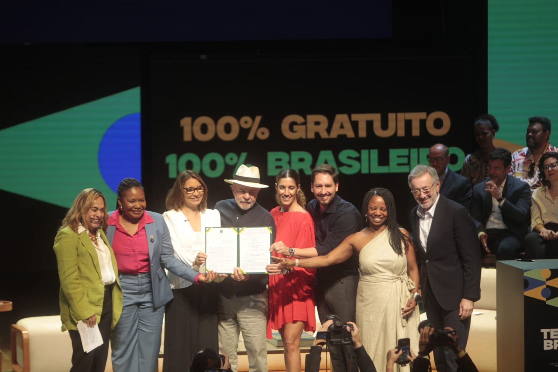 Lan&ccedil;amento do "Tela Brasil" tem o prop&oacute;sito de fornecer um acesso democr&aacute;tico a cultura brasileira - Reginaldo Pimenta/Ag&ecirc;ncia O Dia