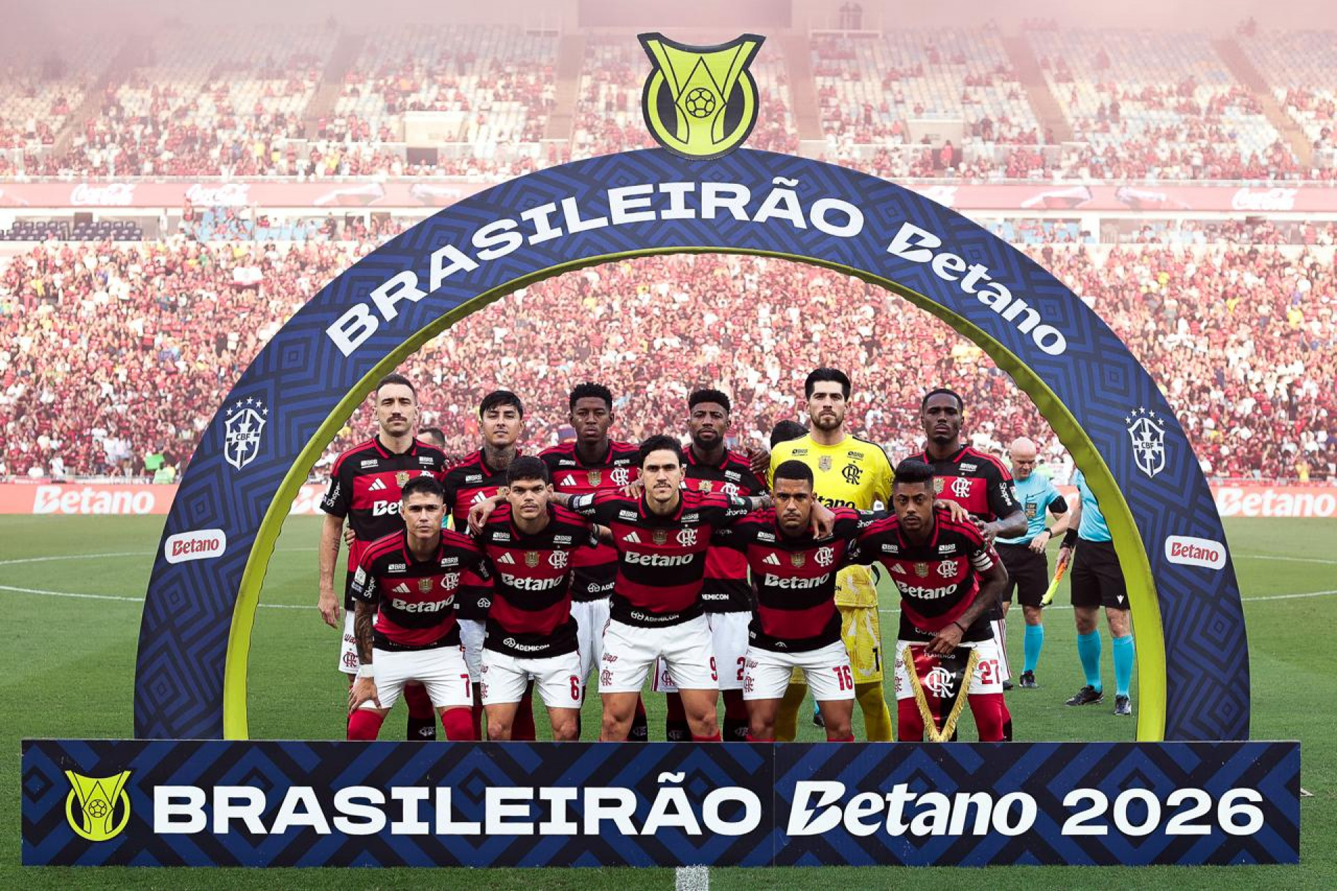 Time titular do Flamengo para encarar o Coritiba, no Maracanã - Gilvan de Souza / Flamengo