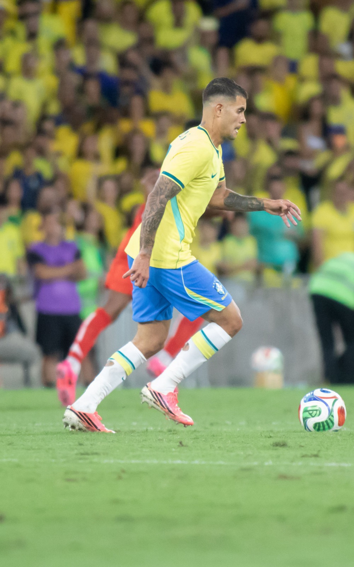 Brasil e Panamá se enfrentaram no Maracanã