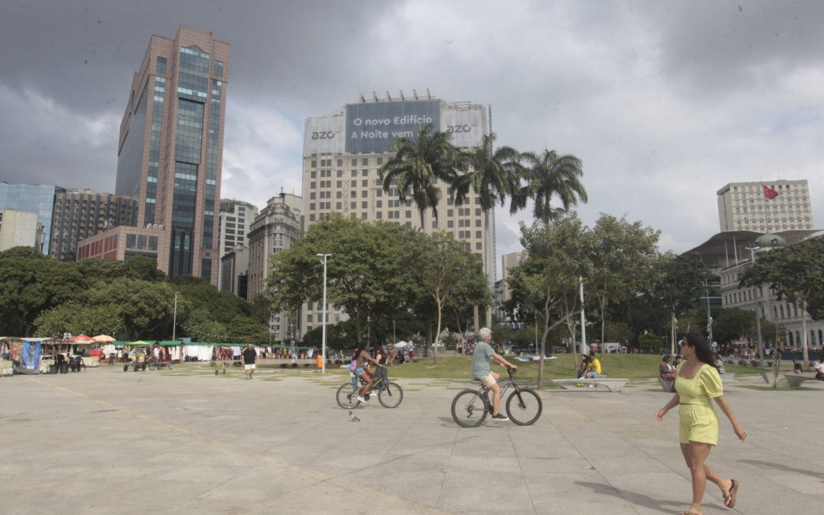 Movimentação nas proximidades do Museu do Amanhã, na Praça Mauá, Centro do Rio de Janeiro - Reginaldo Pimenta/O DIA