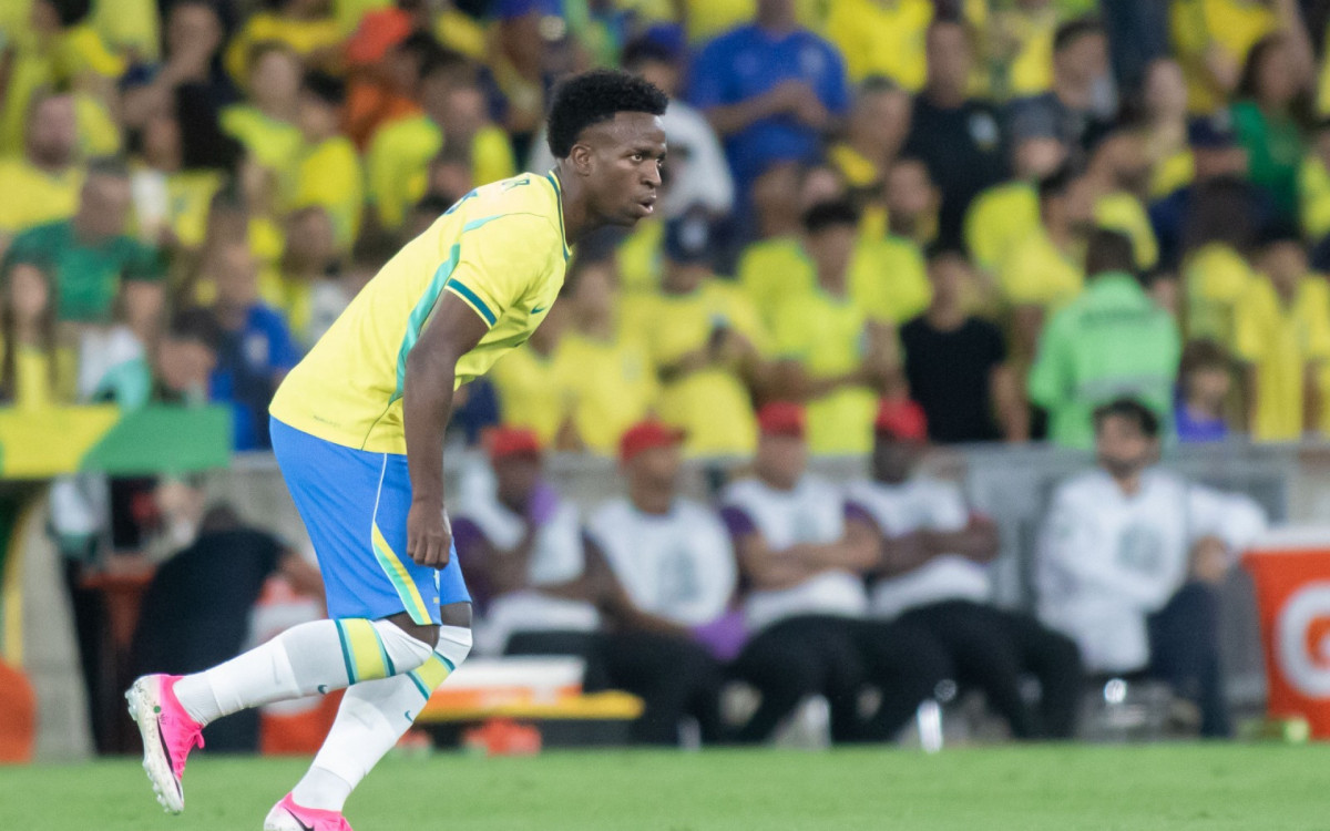 Brasil e Panamá se enfrentaram no Maracanã