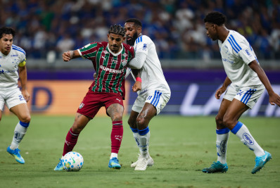 Fluminense sai na frente, mas vê Cruzeiro buscar o empate no Mineirão