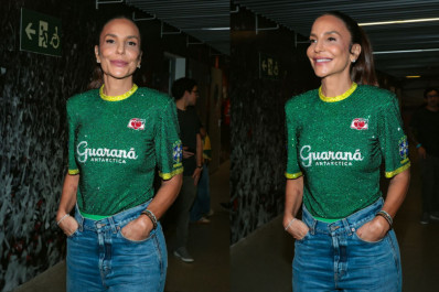 Ivete Sangalo chega ao Maracanã para show de abertura em amistoso da Seleção