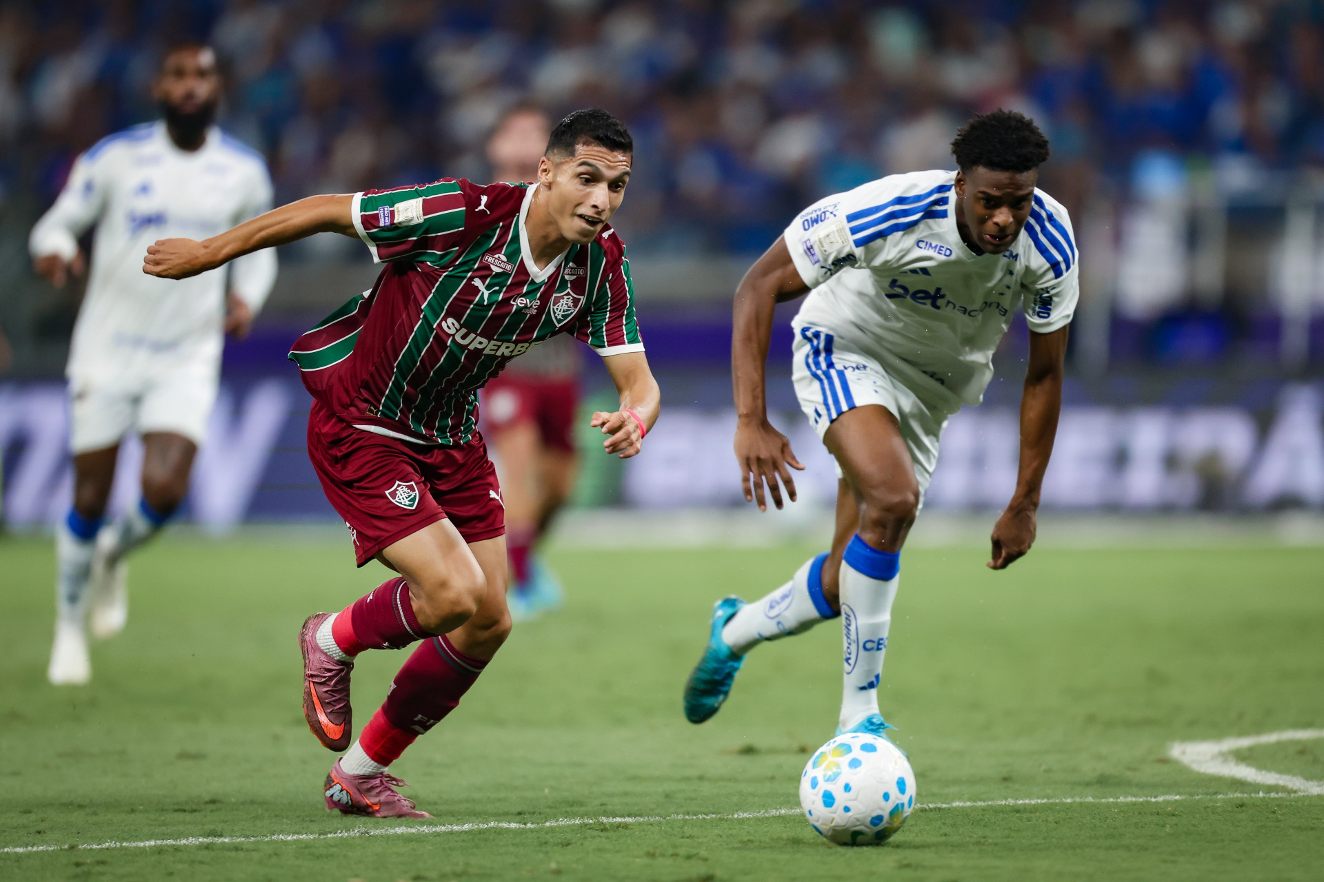 Belo Horizonte, MG, Brasil - 31/05/2026 - Estádio Mineirão.

Fluminense enfrenta o Cruzeiro esta noite no Mineirão pela 18ª rodada do Campeonato Brasileiro 2026.

FOTO: MARCELO GONÇALVES / FLUMINENSE F.C.

  - MARCELO GONÇALVES / FLUMINENSE F.C.