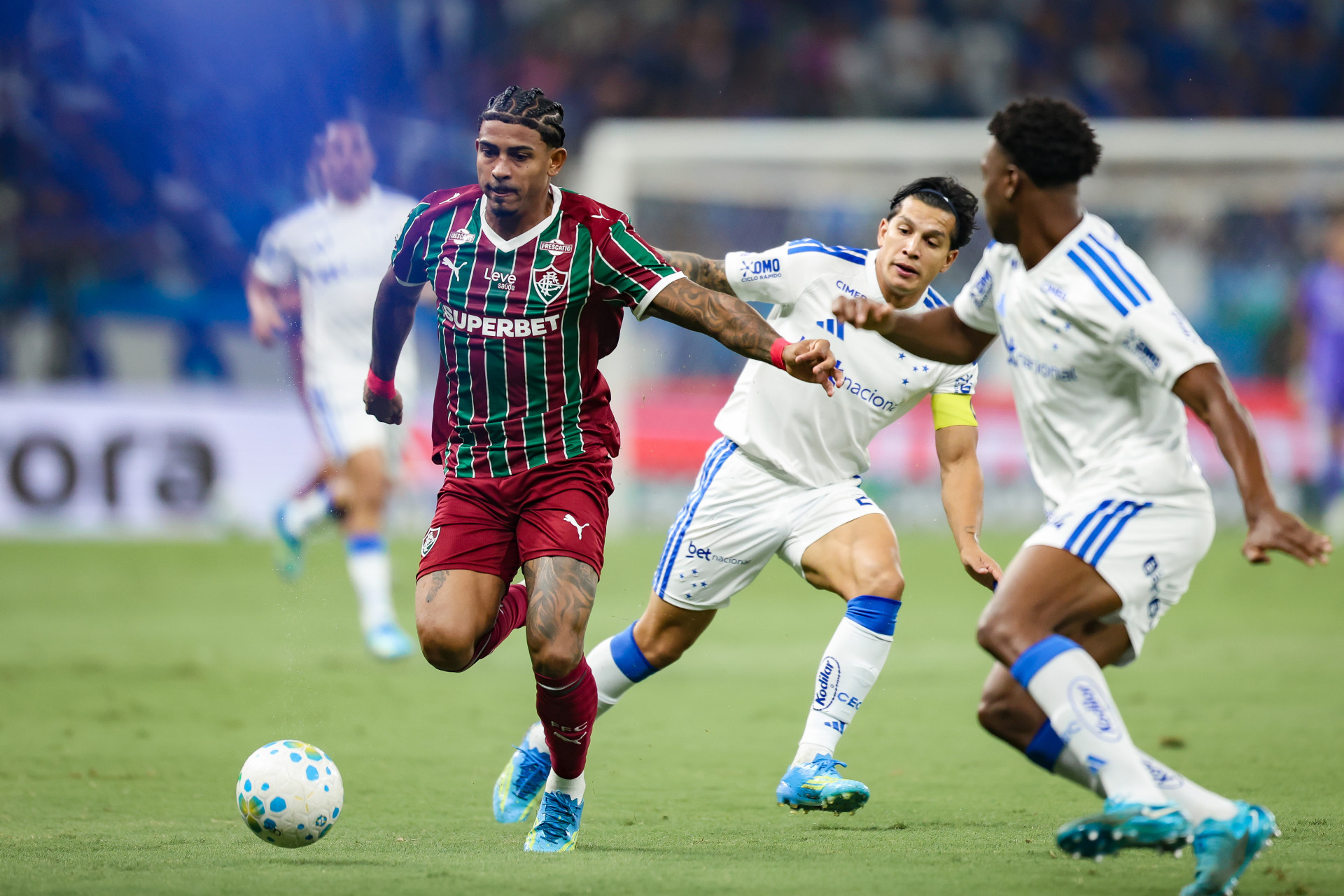 Belo Horizonte, MG, Brasil - 31/05/2026 - Estádio Mineirão.

Fluminense enfrenta o Cruzeiro esta noite no Mineirão pela 18ª rodada do Campeonato Brasileiro 2026.

FOTO: MARCELO GONÇALVES / FLUMINENSE F.C.

  - MARCELO GONÇALVES / FLUMINENSE F.C.