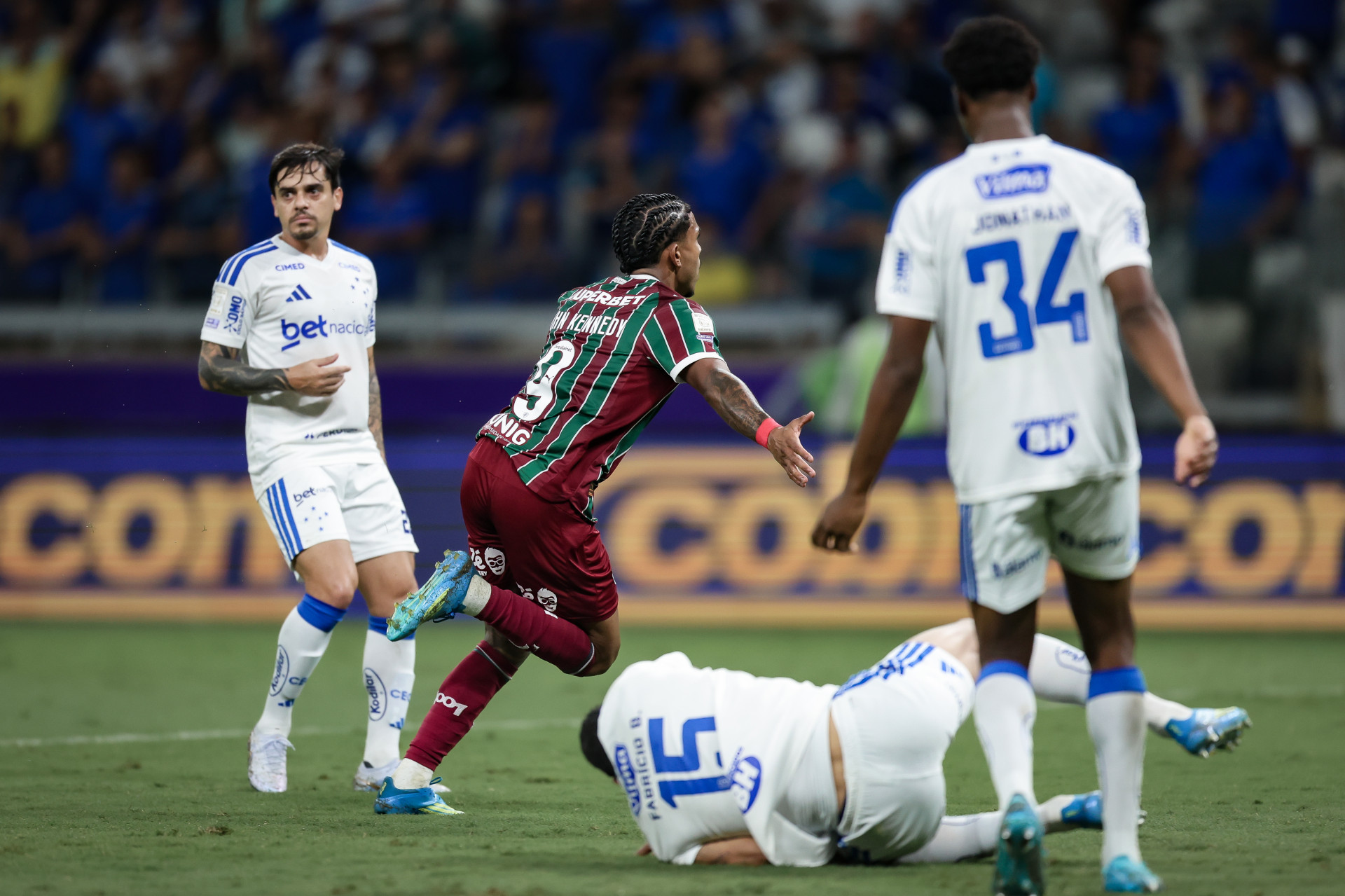 Cruzeiro x Fluminense - 31/05/2026

 

Belo Horizonte, MG, Brasil - 31/05/2026 - Estádio Mineirão.

Fluminense enfrenta o Cruzeiro esta noite no Mineirão pela 18ª rodada do Campeonato Brasileiro 2026.

FOTO: MARCELO GONÇALVES / FLUMINENSE F.C.

  - MARCELO GONÇALVES / FLUMINENSE F.C.