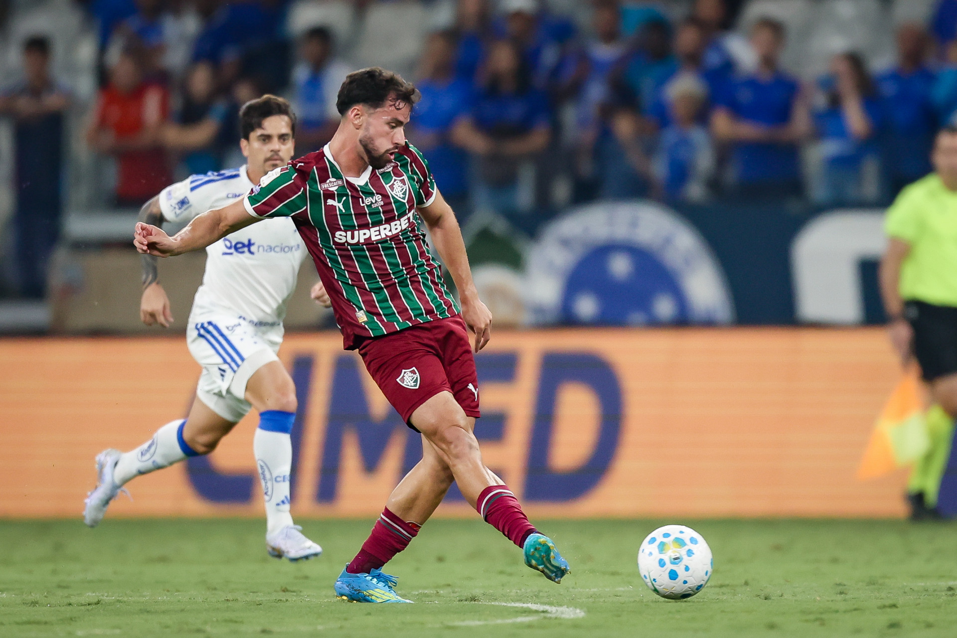 Belo Horizonte, MG, Brasil - 31/05/2026 - Estádio Mineirão.

Fluminense enfrenta o Cruzeiro esta noite no Mineirão pela 18ª rodada do Campeonato Brasileiro 2026.

FOTO: MARCELO GONÇALVES / FLUMINENSE F.C.

  - MARCELO GONÇALVES / FLUMINENSE F.C.