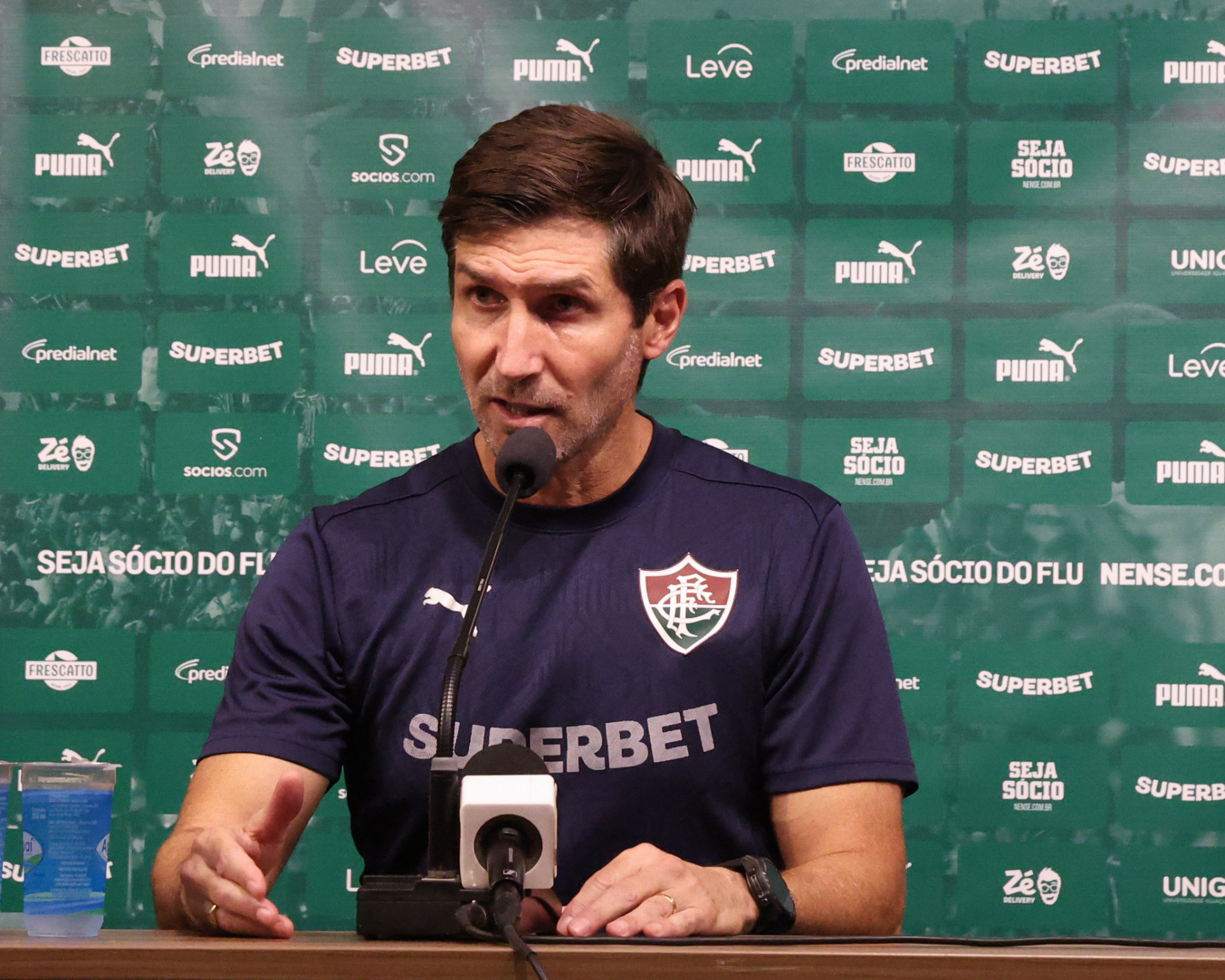 Auxiliar valoriza primeiro semestre do Fluminense, mas pontua: 'Coisas para melhorar'
