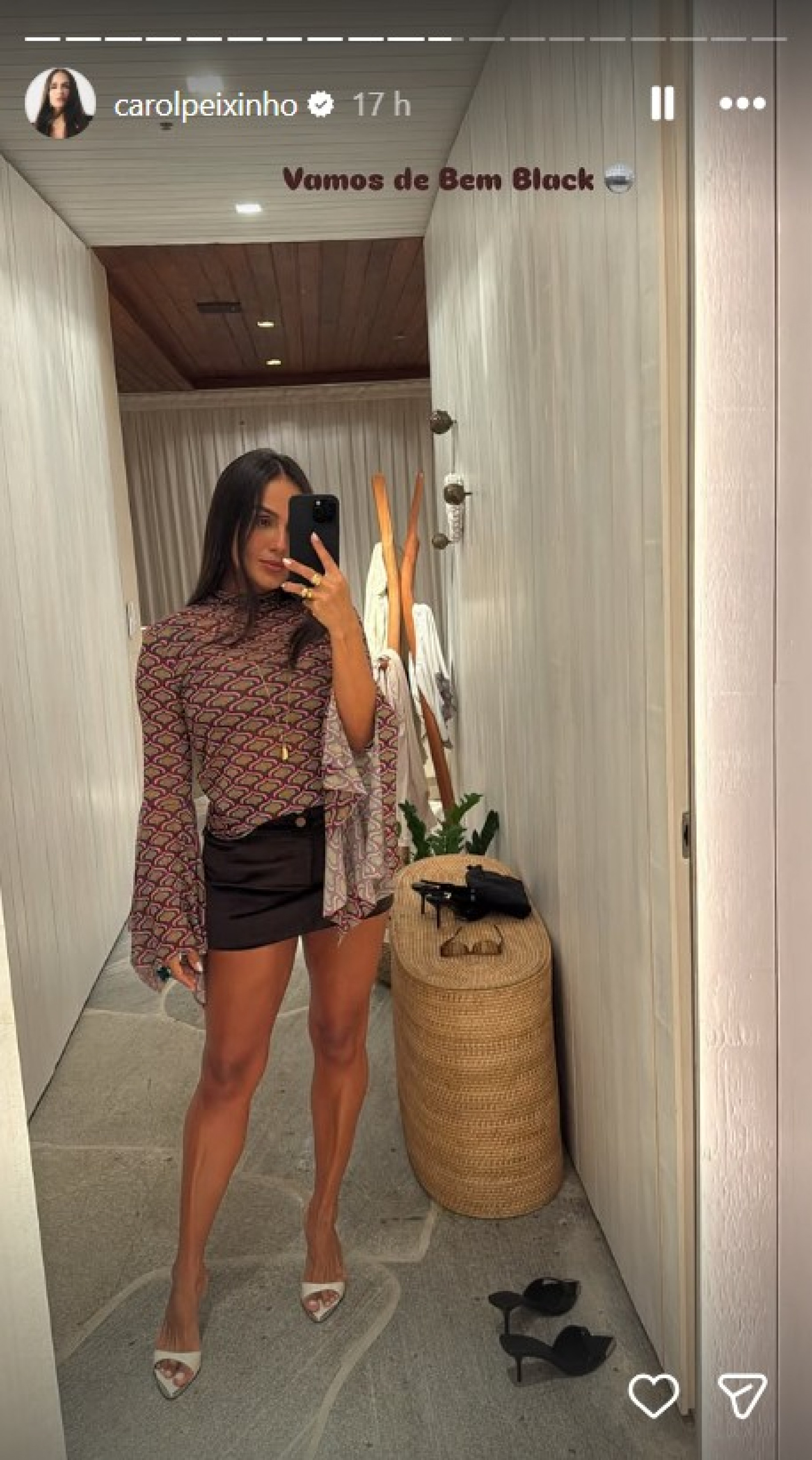Look de Carol Peixinho para show do marido, Thiaguinho - Reprodução / Instagram