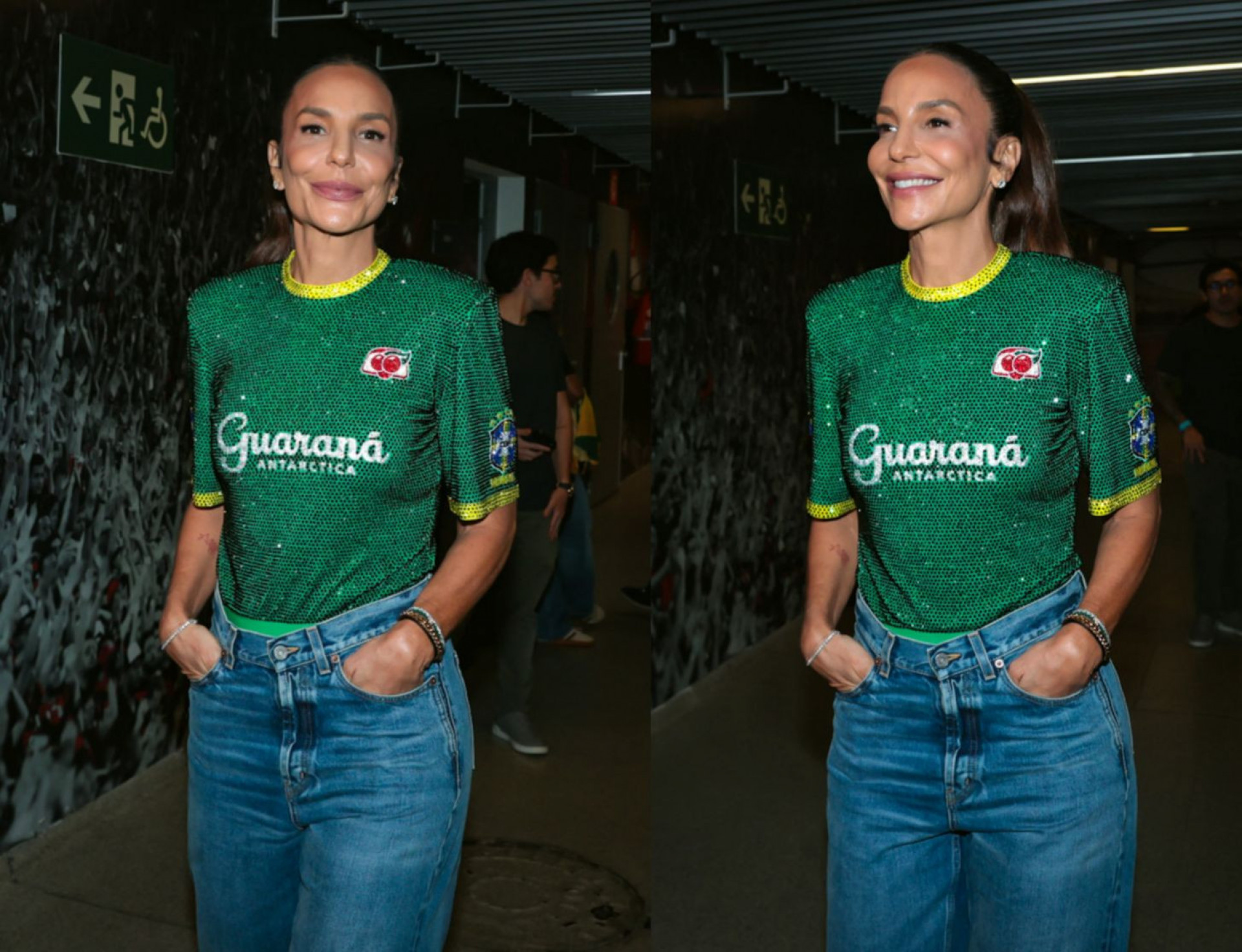 Ivete Sangalo faz show de abertura antes de amistoso da Seleção no Maracanã - Manuela Scarpa/Brazil News