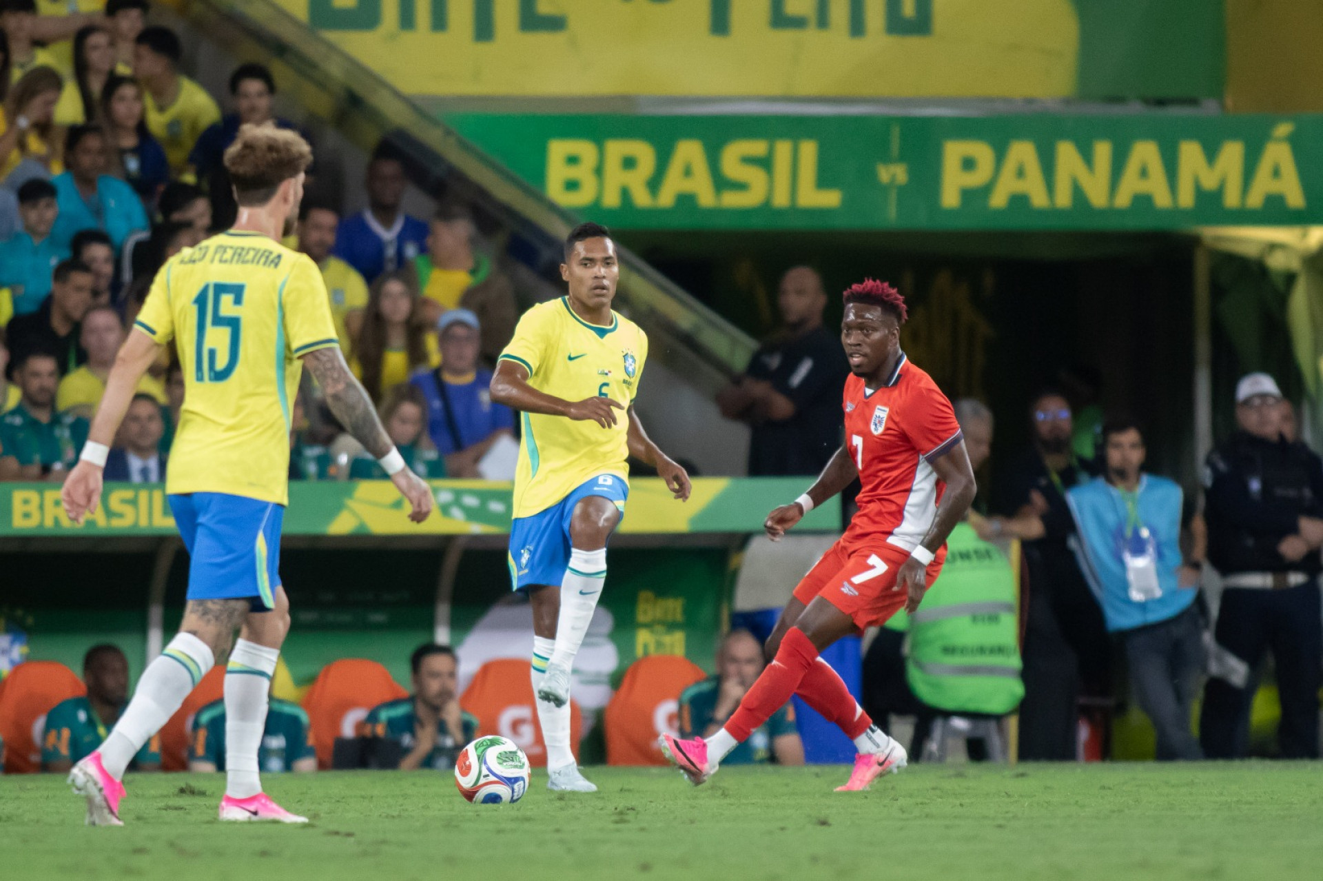 Brasil e Panamá se enfrentaram no Maracanã - Érica Martin / Agência O Dia