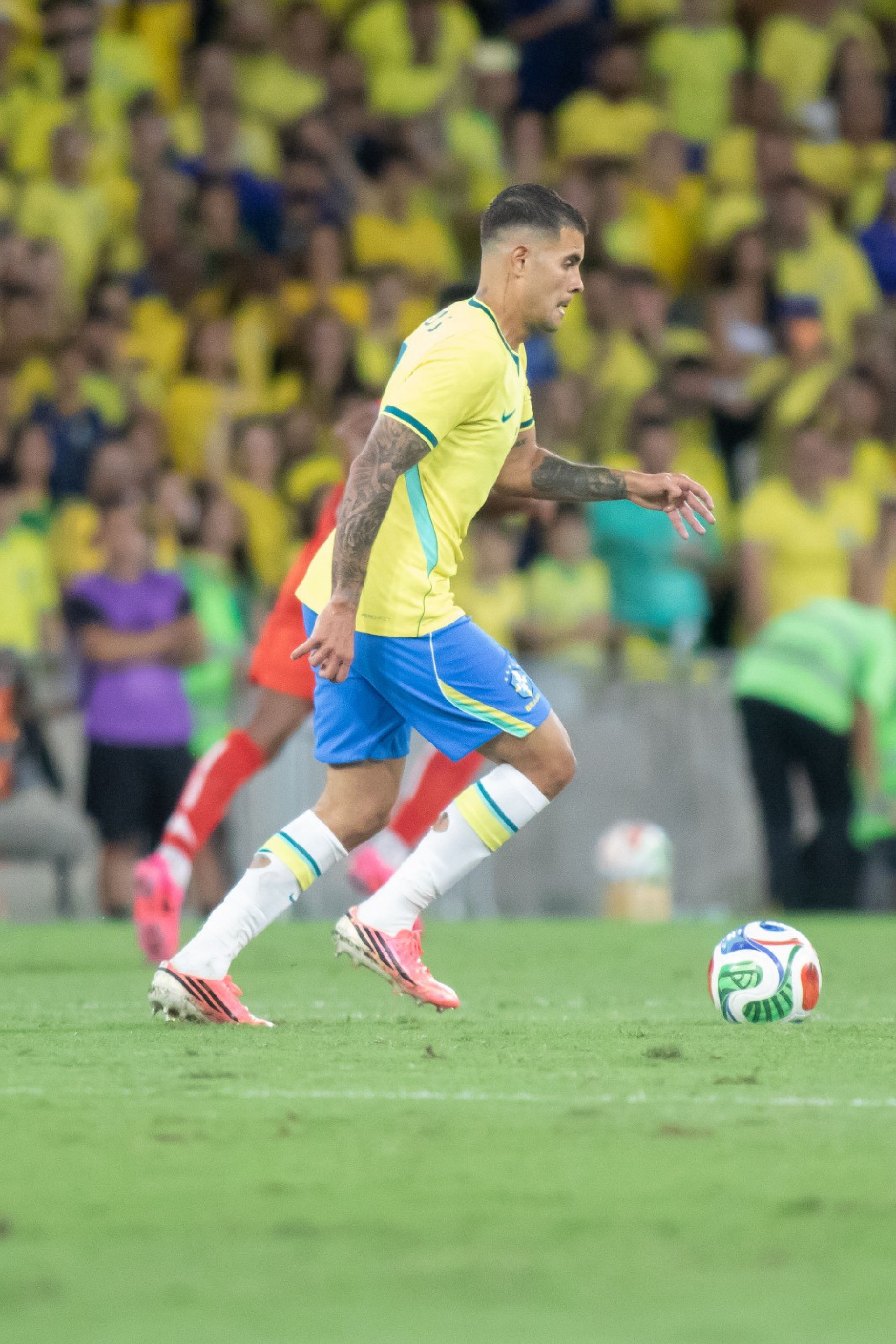 Brasil e Panamá se enfrentaram no Maracanã - Érica Martin / Agência O Dia