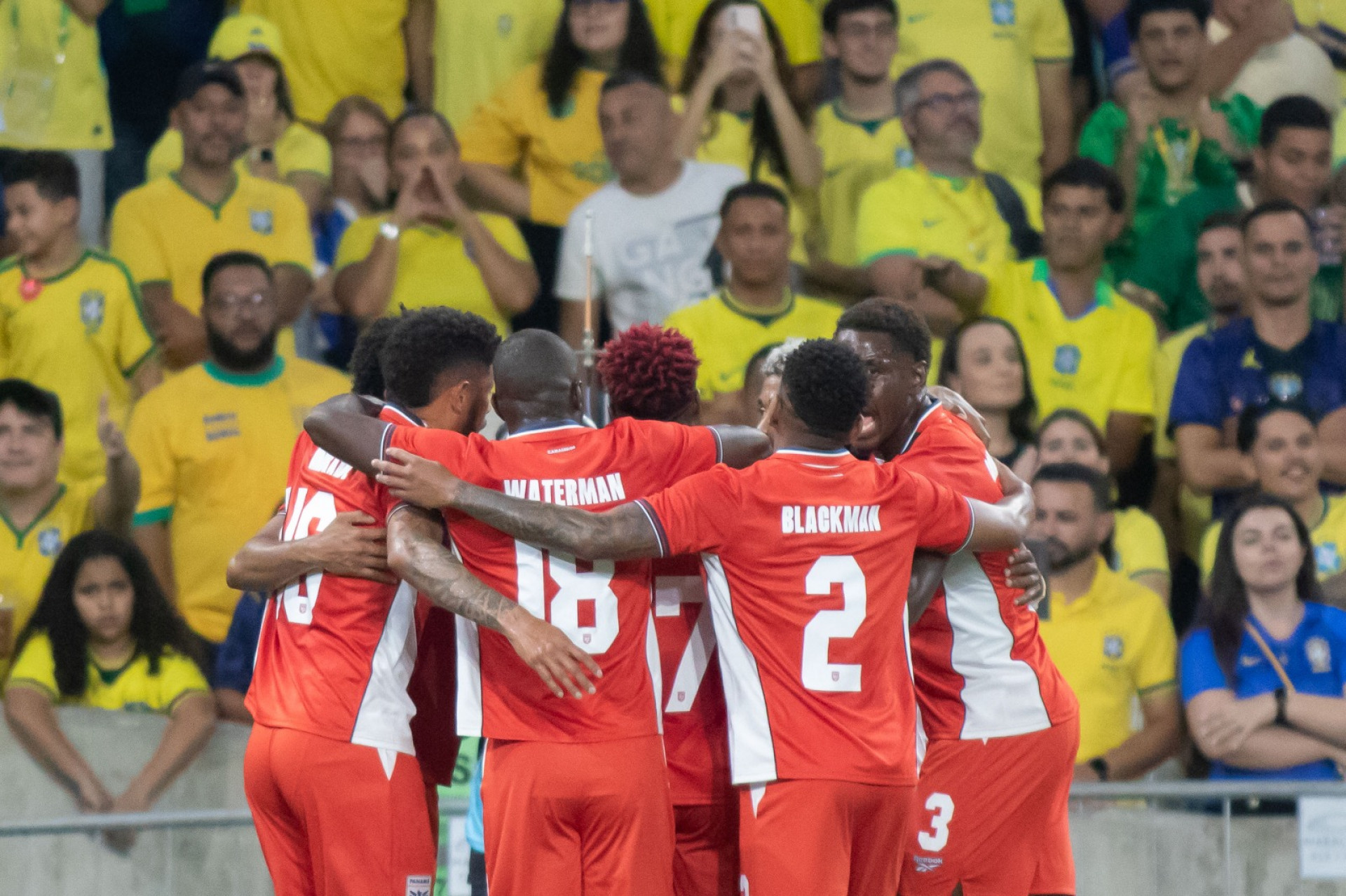 Brasil e Panamá se enfrentaram no Maracanã - Érica Martin / Agência O Dia