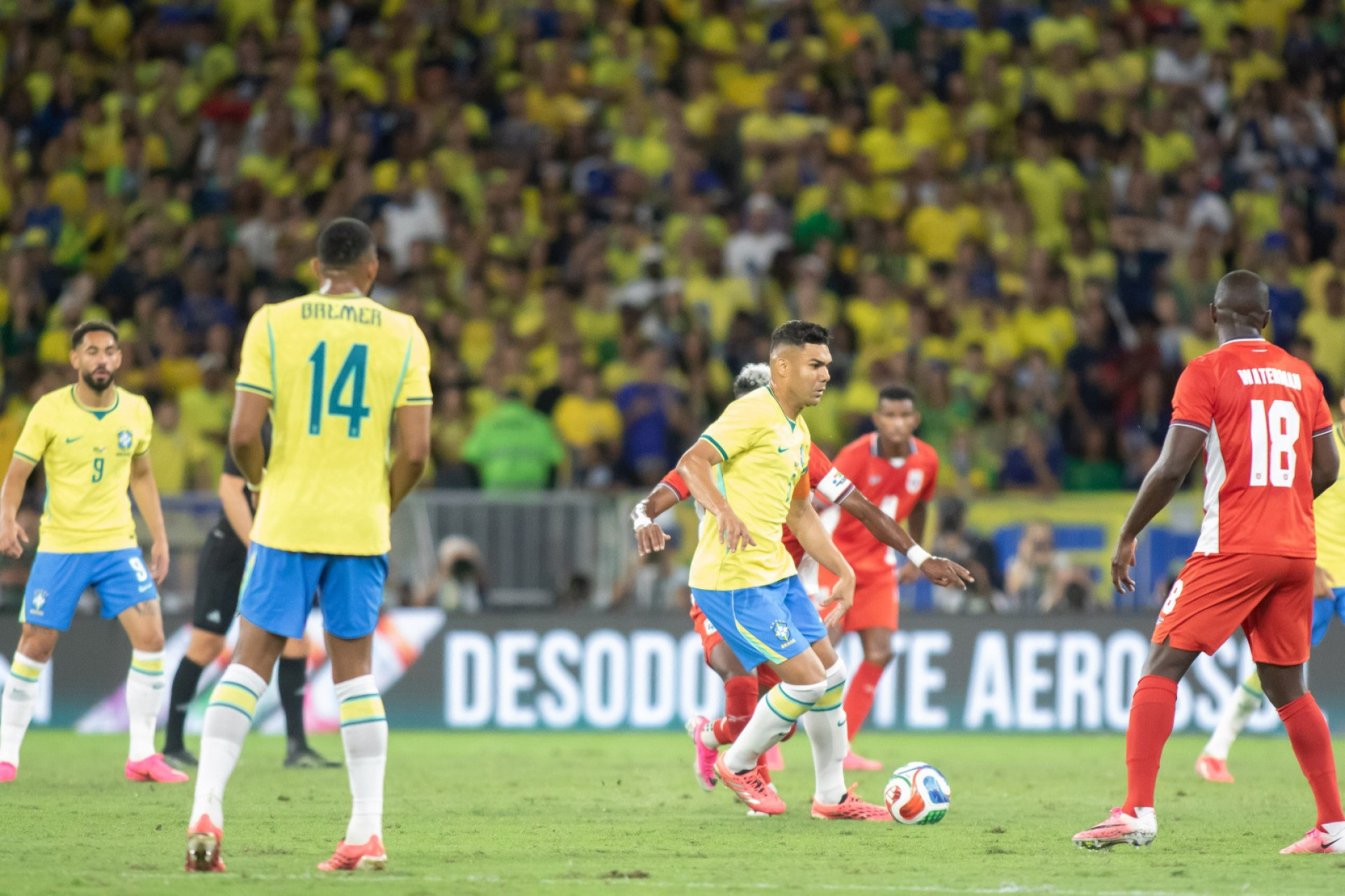 Brasil e Panamá se enfrentaram no Maracanã - Érica Martin / Agência O Dia