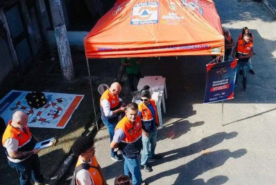Defesa Civil faz simulado de desocupação no Novo México