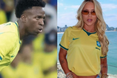 Vini Jr. defende Virginia Fonseca depois dela ser xingada em amistoso