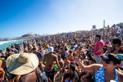 Parceria entre Saquarema e WSL impulsiona em 142% o impacto econômico do mundial de surfe