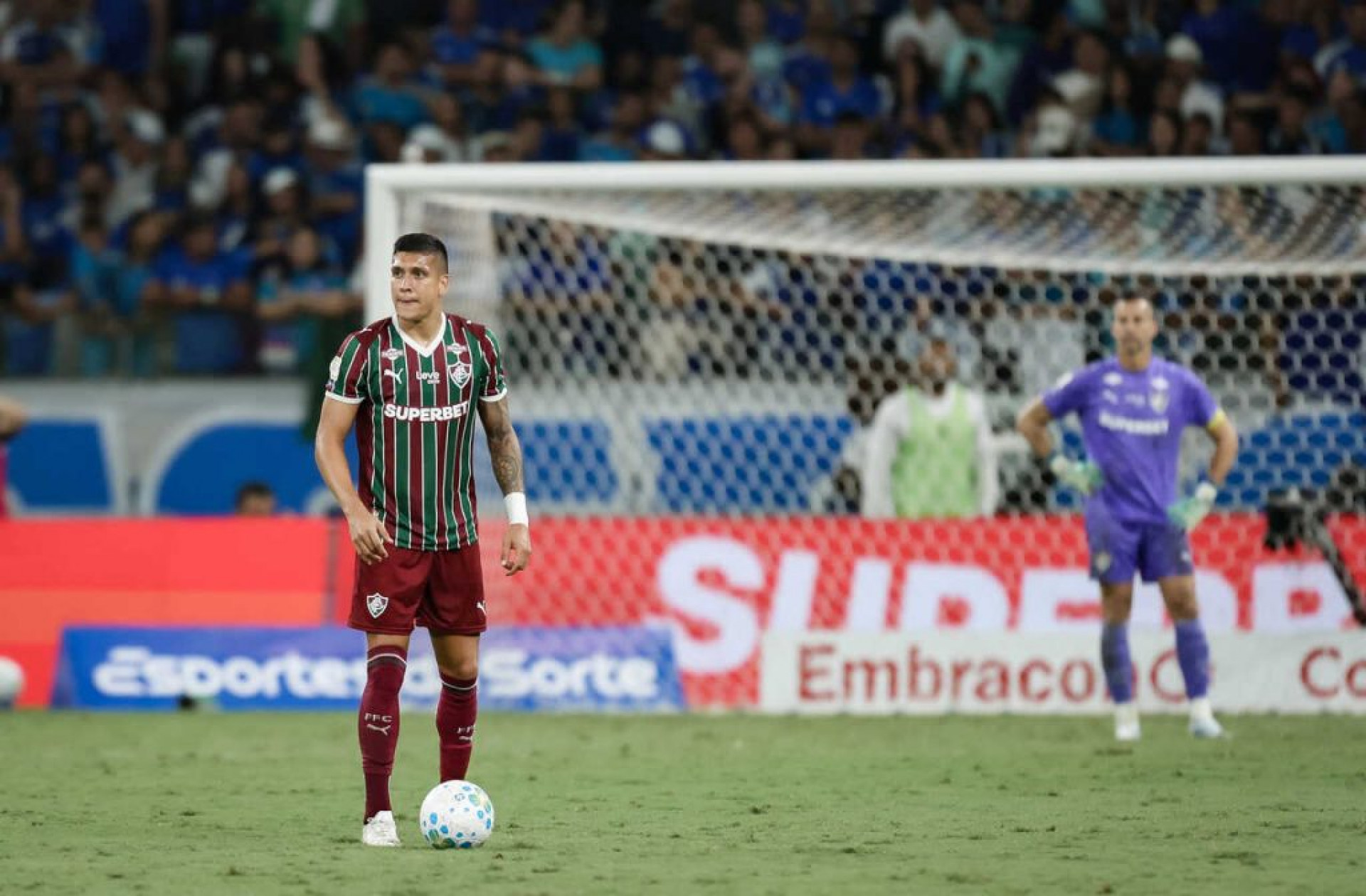 Mill&aacute;n se destaca e deixa boa impress&atilde;o no Fluminense