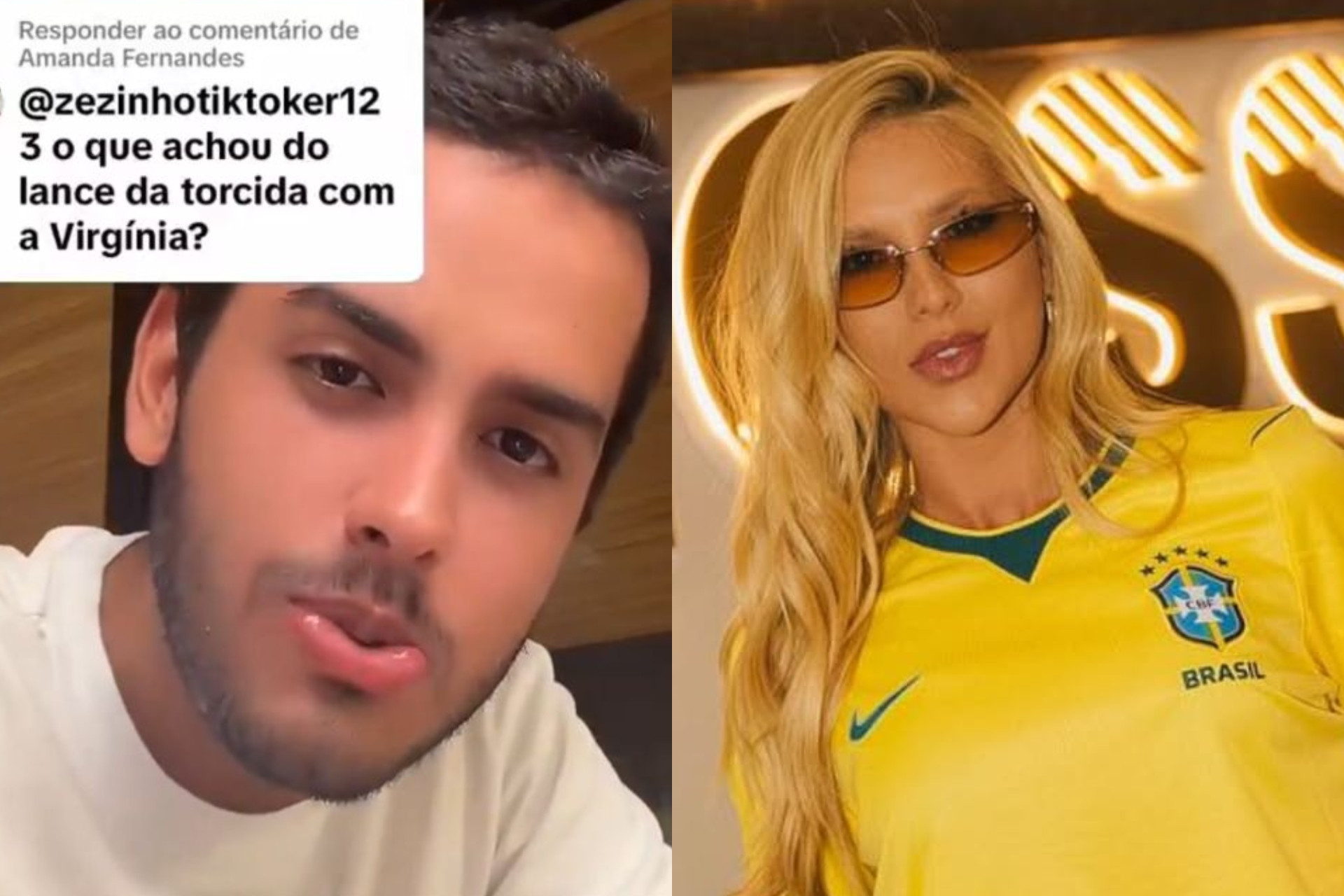 Marido de Malu Borges revela ataques com objetos contra Virginia no Maracanã