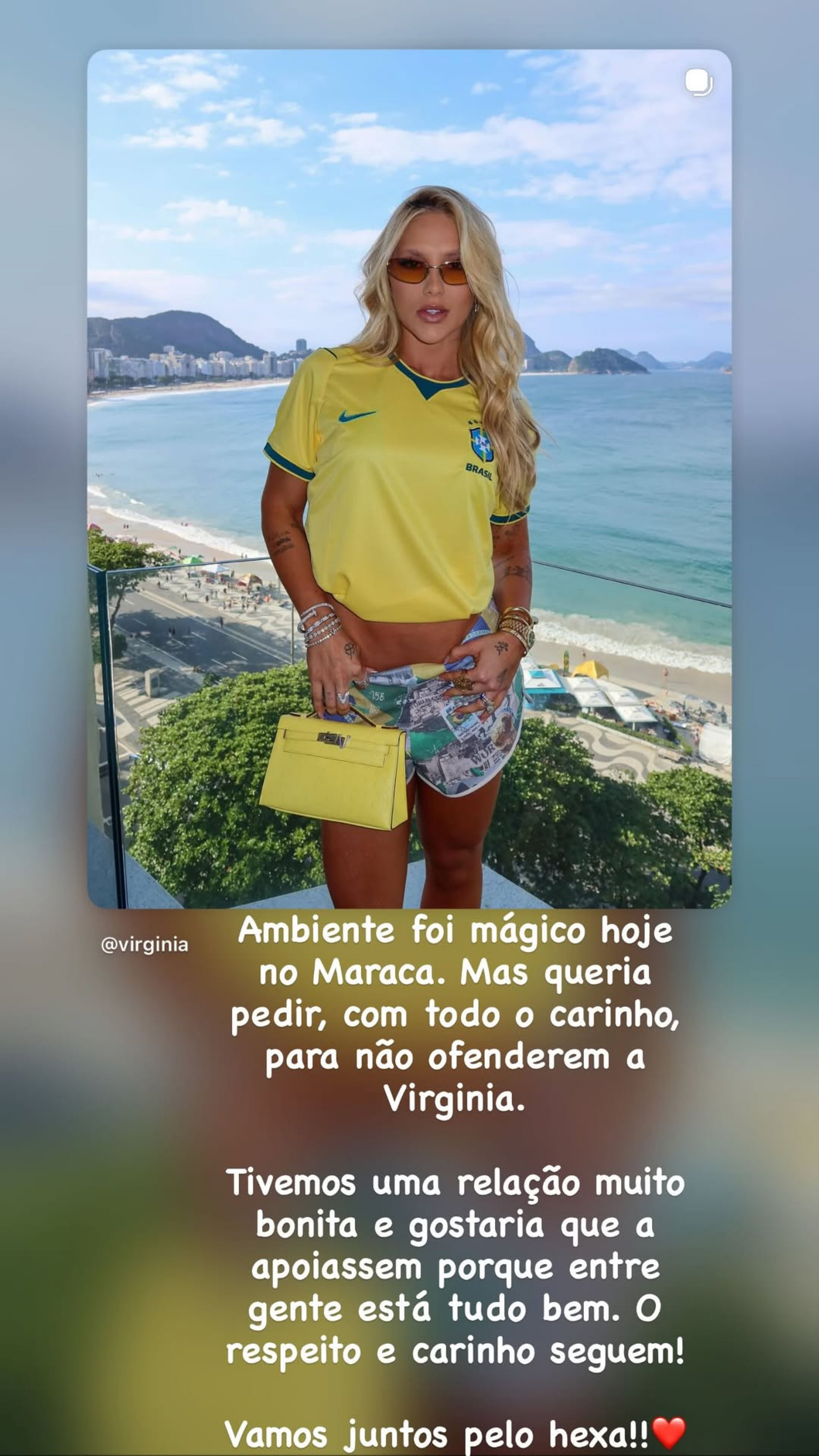 Vini Jr. defende Virginia Fonseca - Érica Martin / Agência O Dia / Reprodução do Instagram