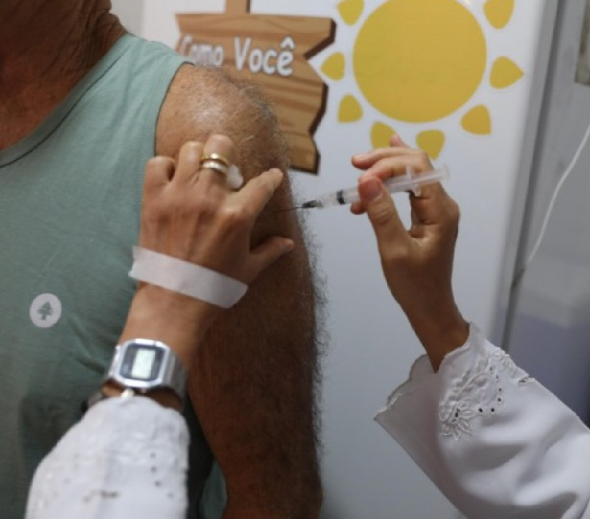 São João da Barra mantém vacinação contra a gripe em unidades da ESF