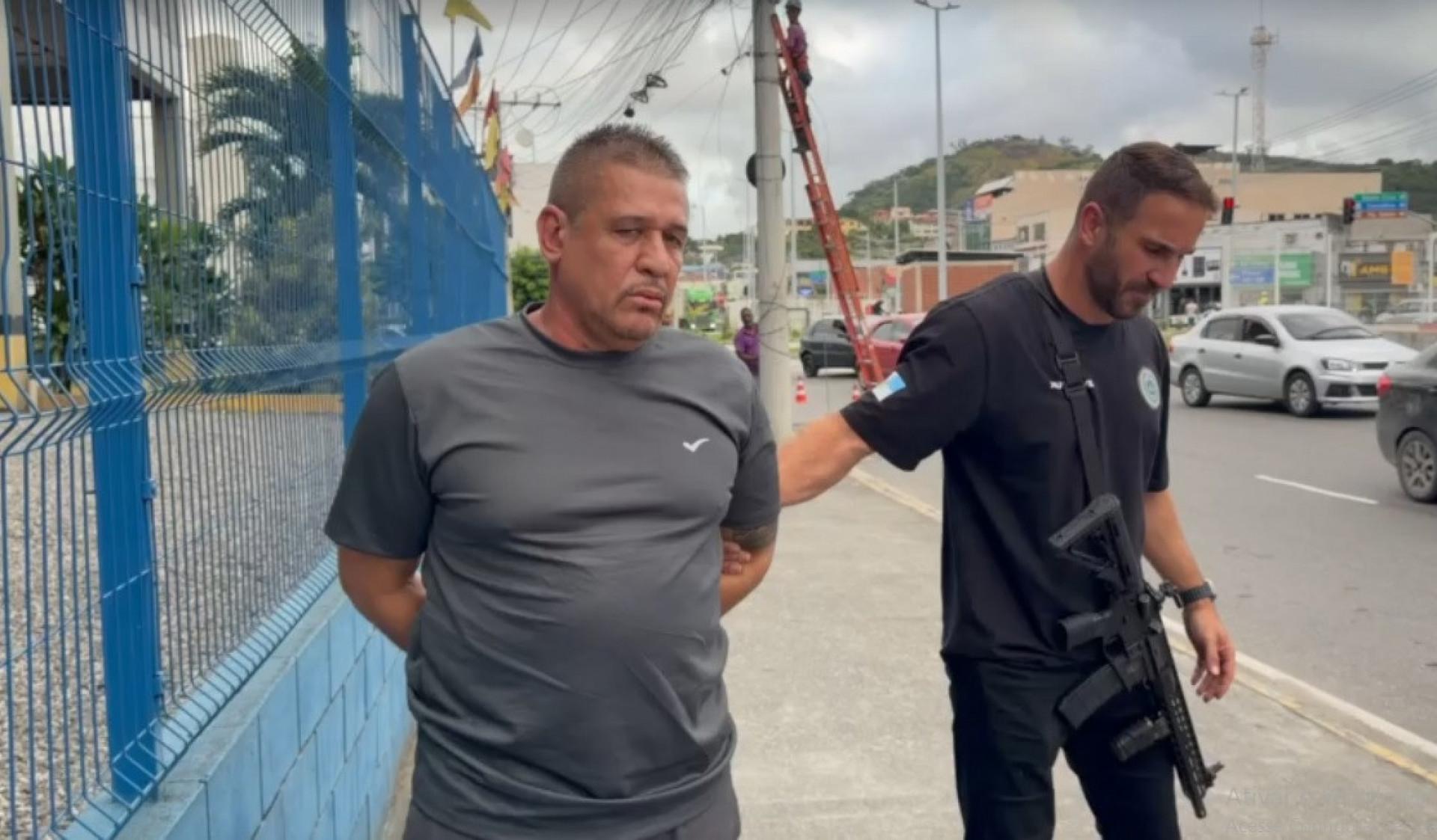 Traficante M&aacute;rcio Silva de Souza, conhecido como Verd&atilde;o, foi preso pela Pol&iacute;cia Civil