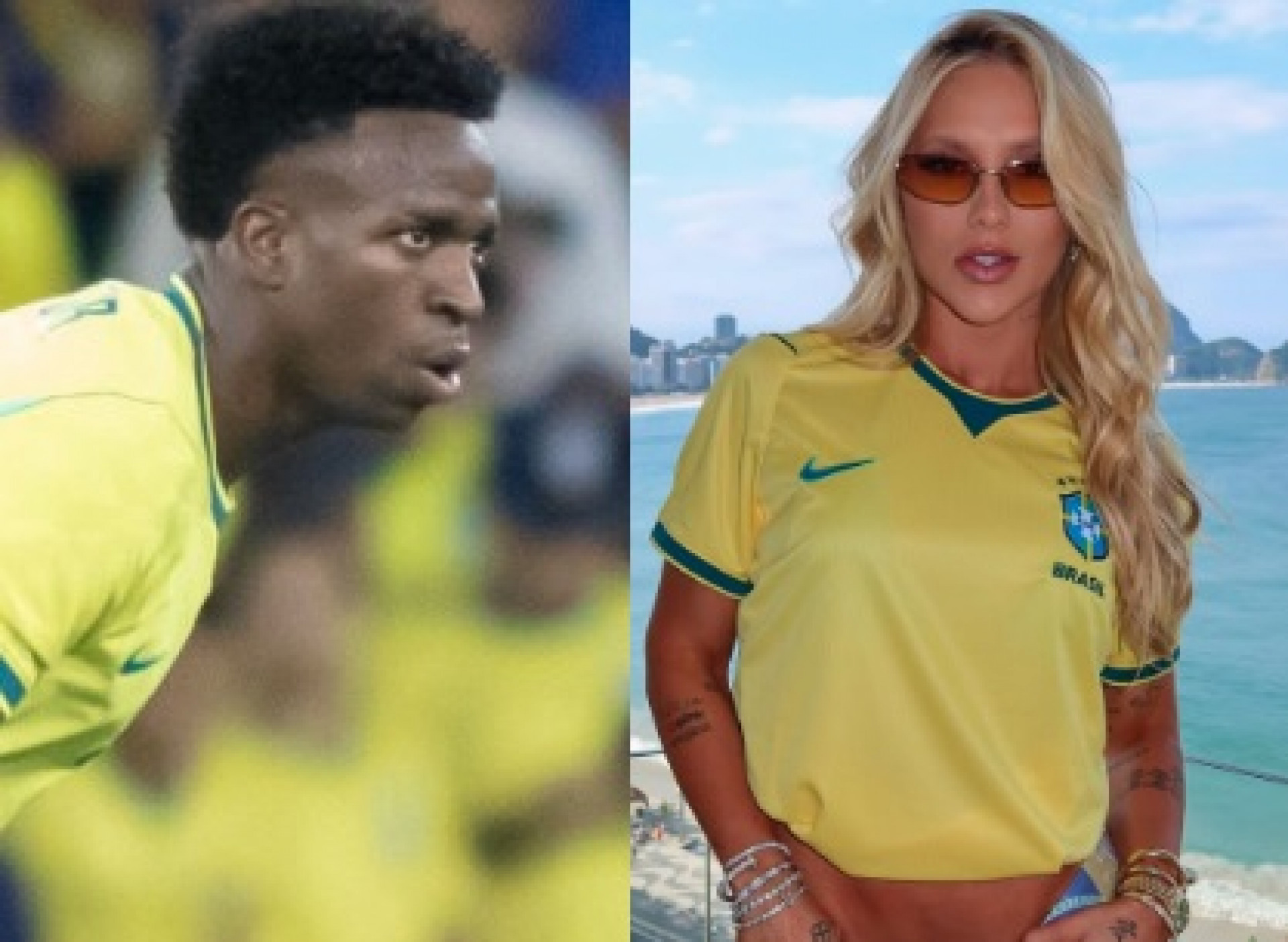 Vini Jr. defende Virginia Fonseca depois dela ser xingada em amistoso