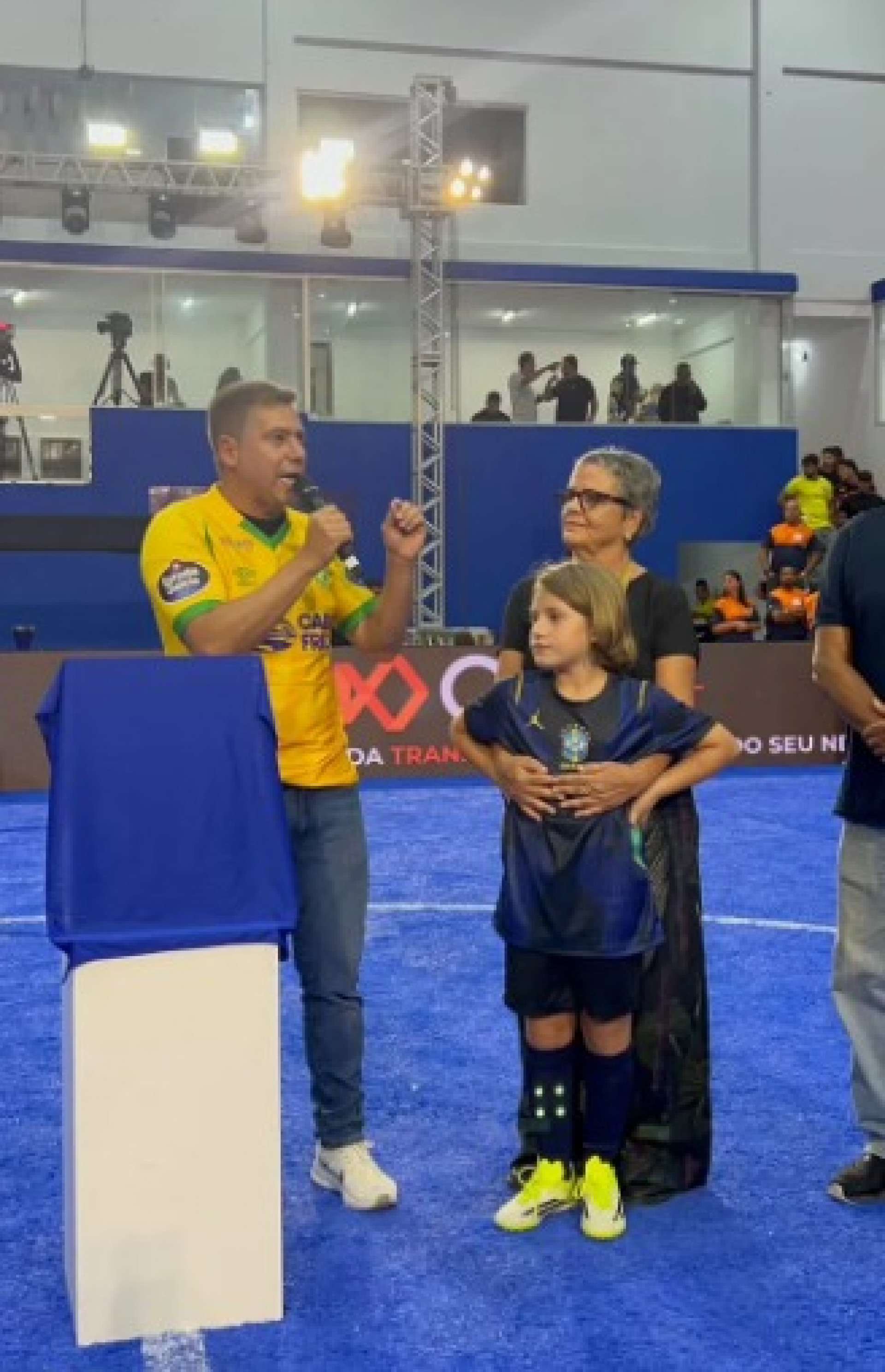 O esporte transforma vidas e o Alfredo Barreto está pronto para essa missão. - Reprodução/ RCFM