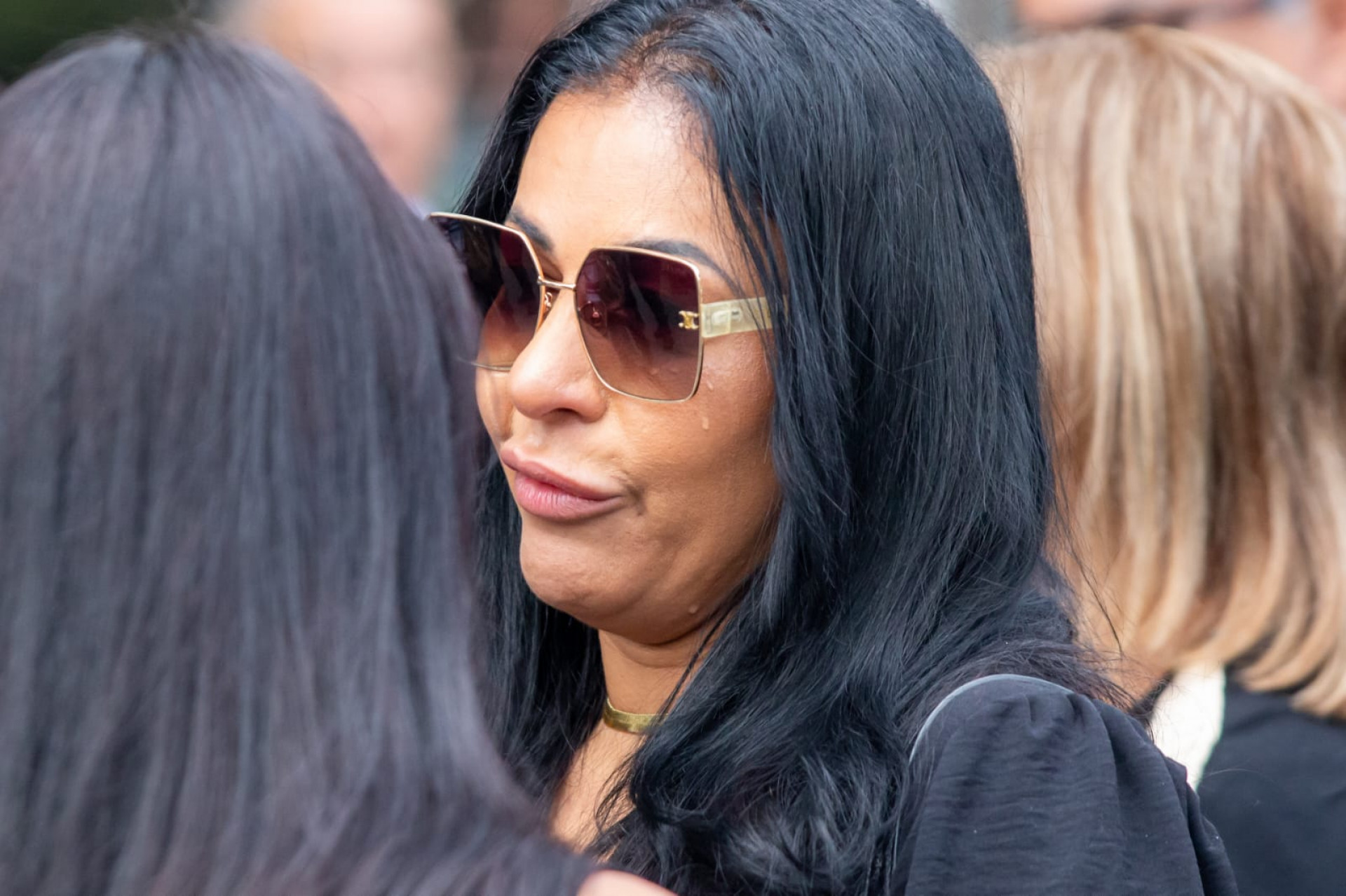 Na foto, Andrea Andrade, de 48 anos, ex-mulher do major Fábio Andrade Gonçalves Salles - Érica Martin/Agência O Dia