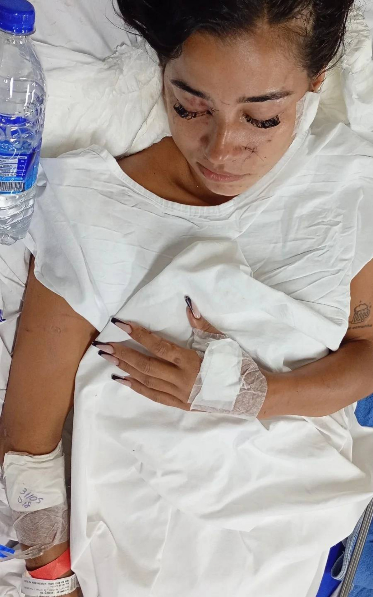 Hayanna permanece internada desde domingo (31) - Rede Social