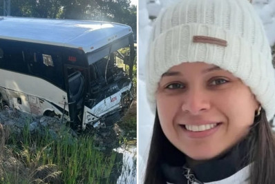 Brasileira morre em engavetamento nos EUA