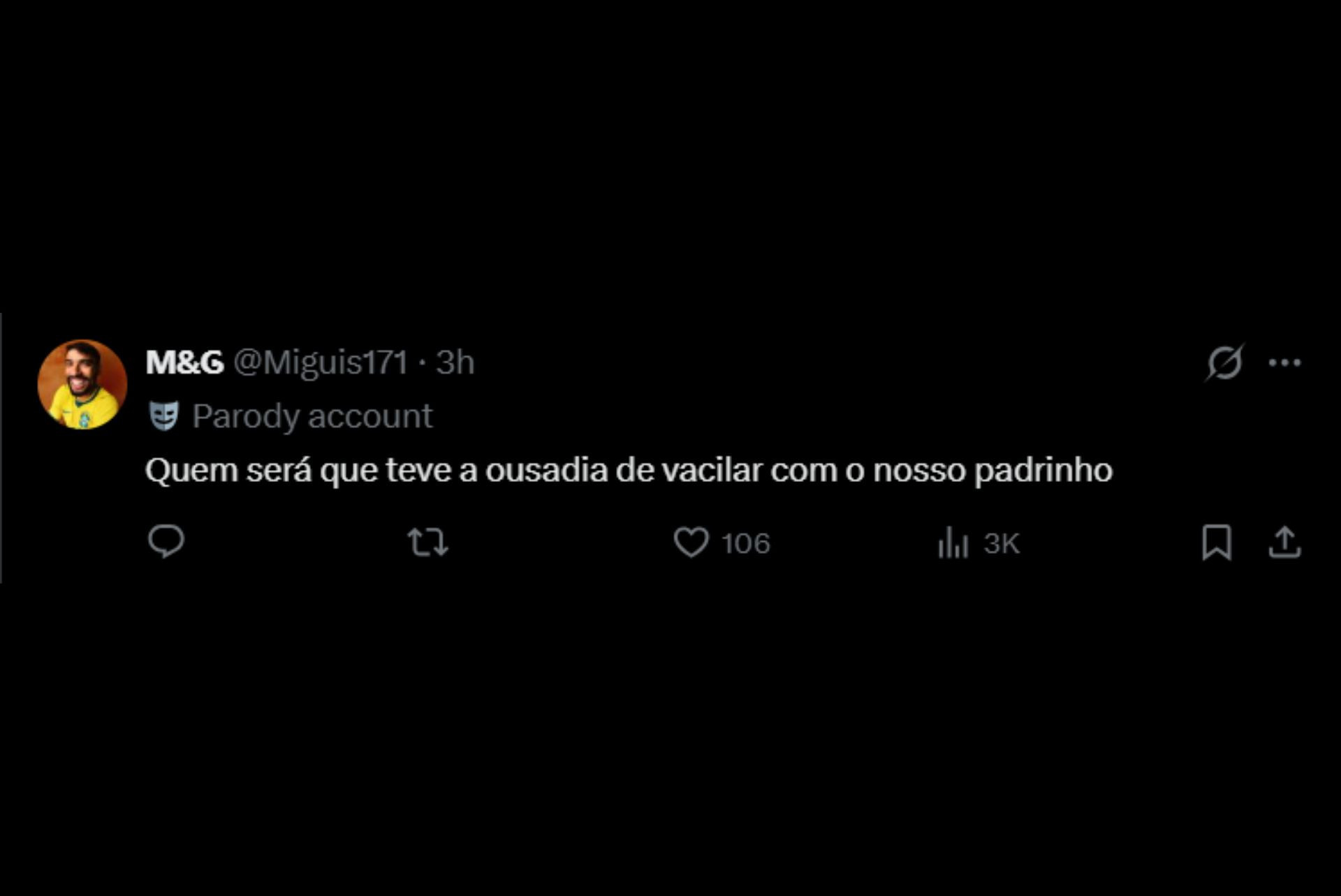 Fãs reagem a storie de Zico nas redes sociais - Reprodução / X