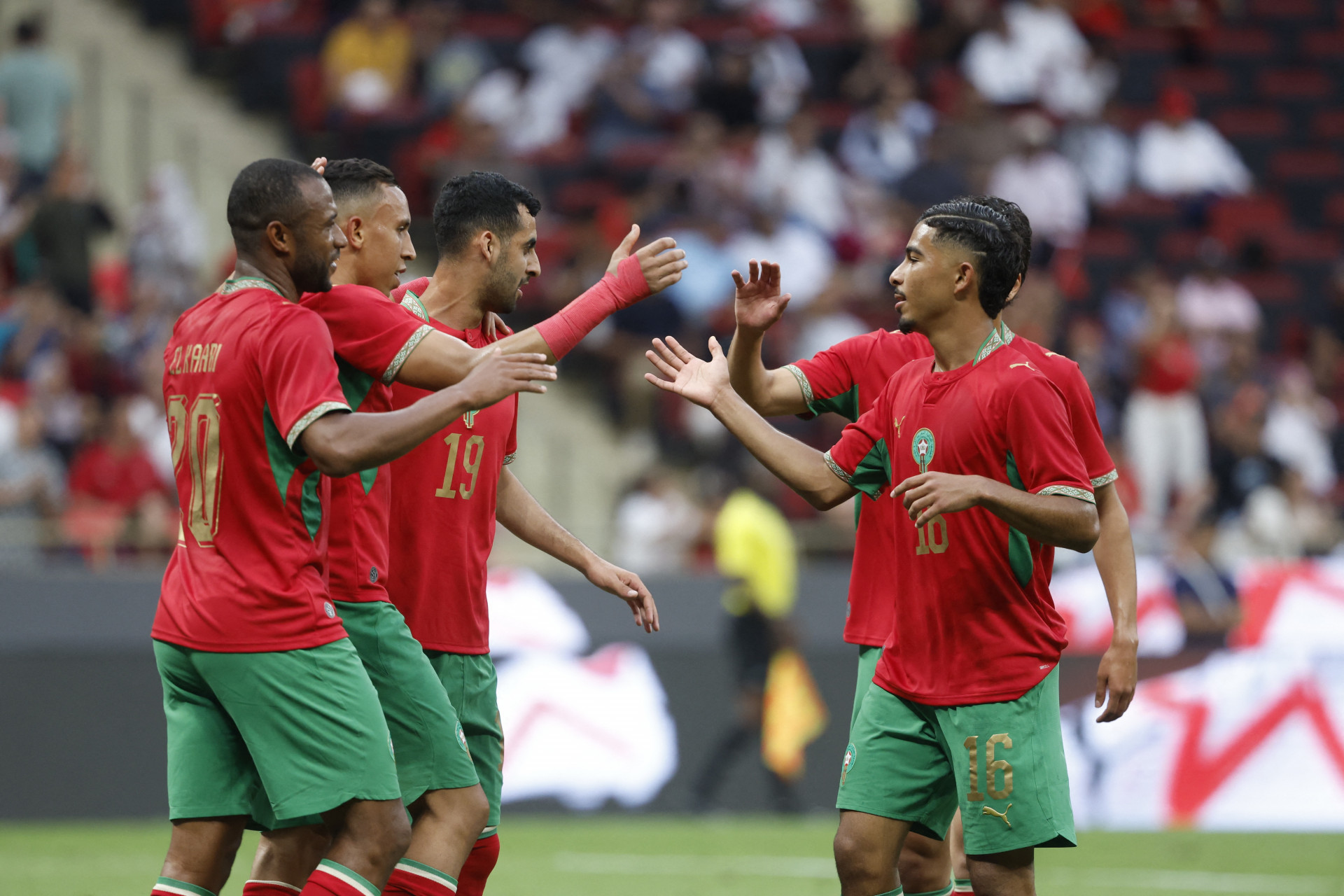Adversário do Brasil na estreia da Copa, Marrocos goleia em amistoso
