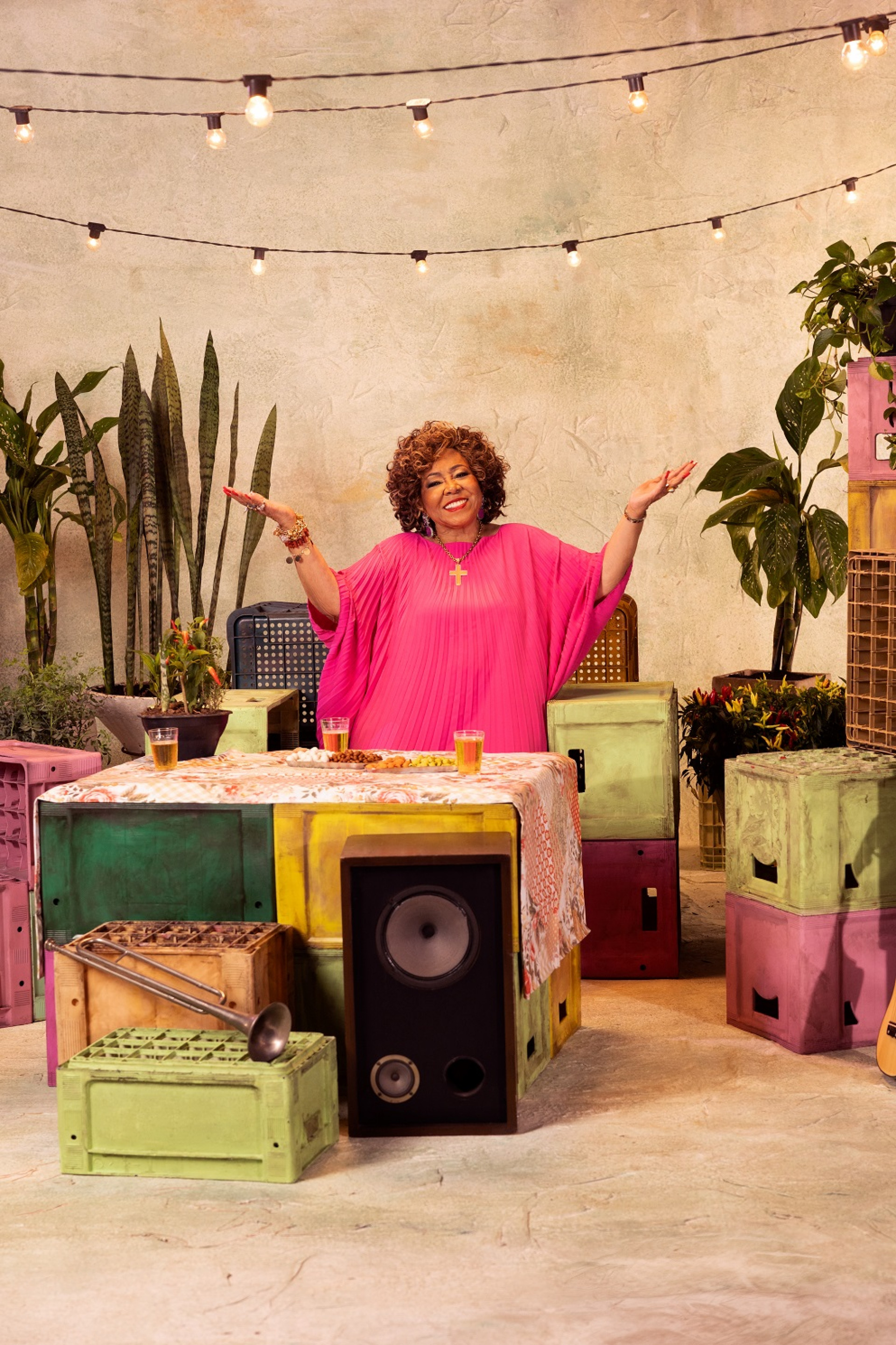Alcione estreia projeto ao lado de Jorge Aragão e Zeca Pagodinho  - Divulgação/Higor Bastos 