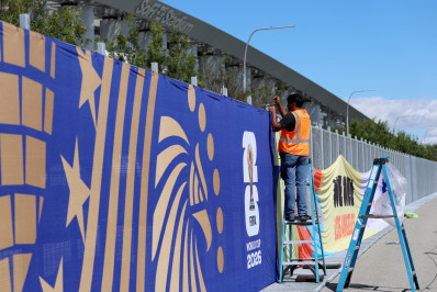 Vídeo! Estádio de Los Angeles finaliza preparativos para a Copa do Mundo