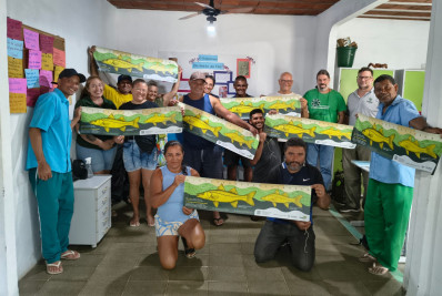 Régua criada por pescadores e pesquisadores ajuda a proteger o robalo no Rio São João