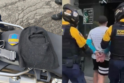 Vídeo: câmera corporal da Força Municipal registra perseguição a adolescente com réplica de arma