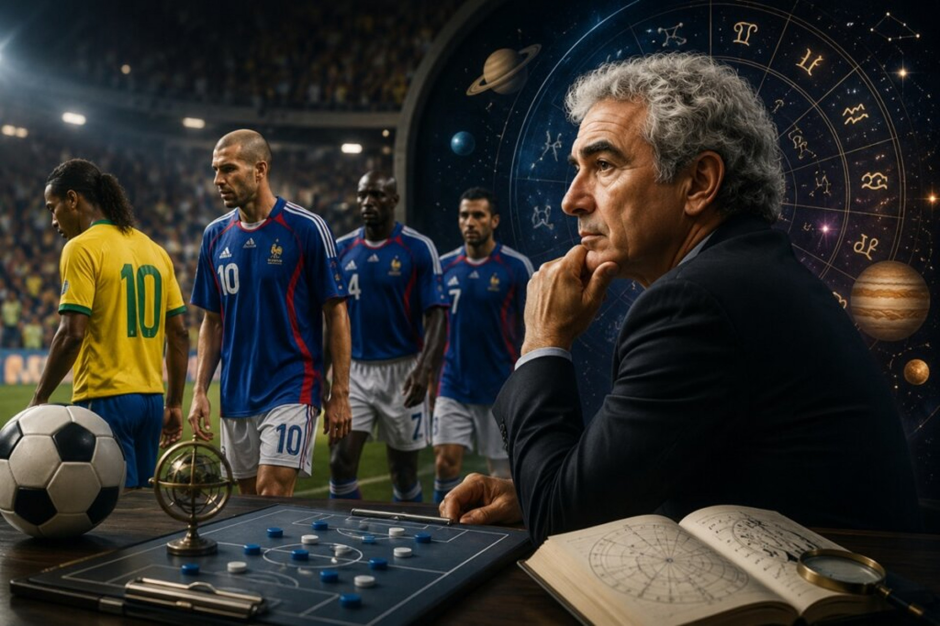 T&eacute;cnico vetava escorpianos eliminou o Brasil em 2006: entenda como de fato funciona a Astrologia no futebol