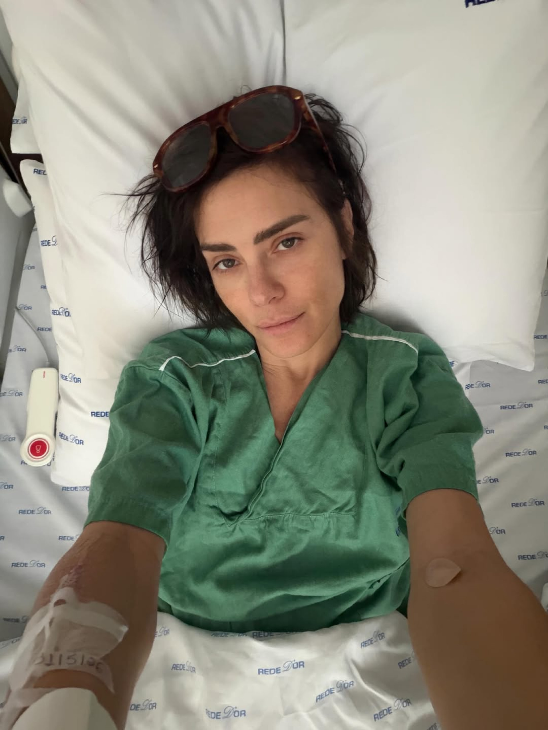 Carolina Dieckmmann ficou internada por quatro dias  - Reprodução/Instagram