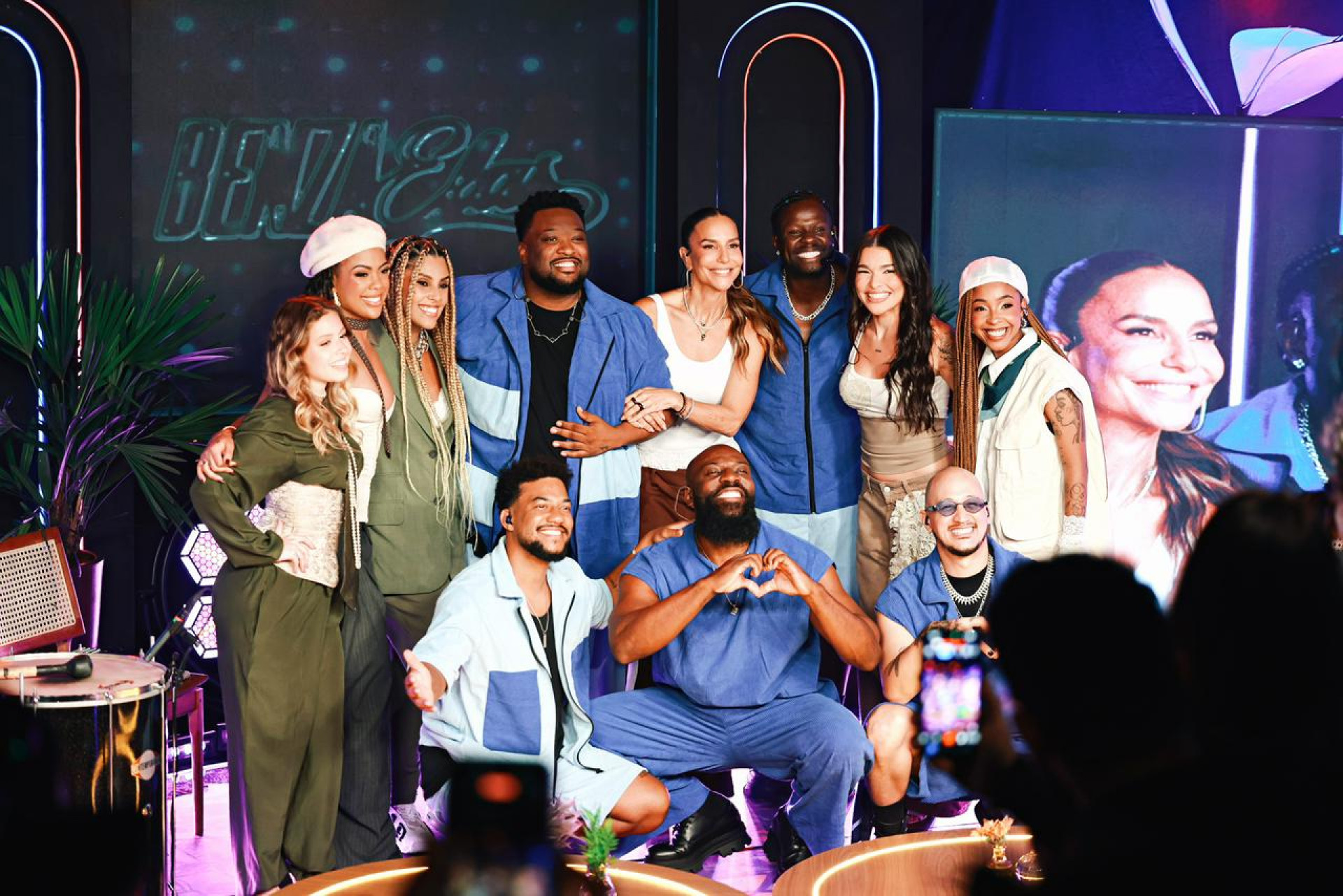 Ivete Sangalo e Marvvila se unem em gravação especial no Rio - Gabriel de Castro / Divulgação