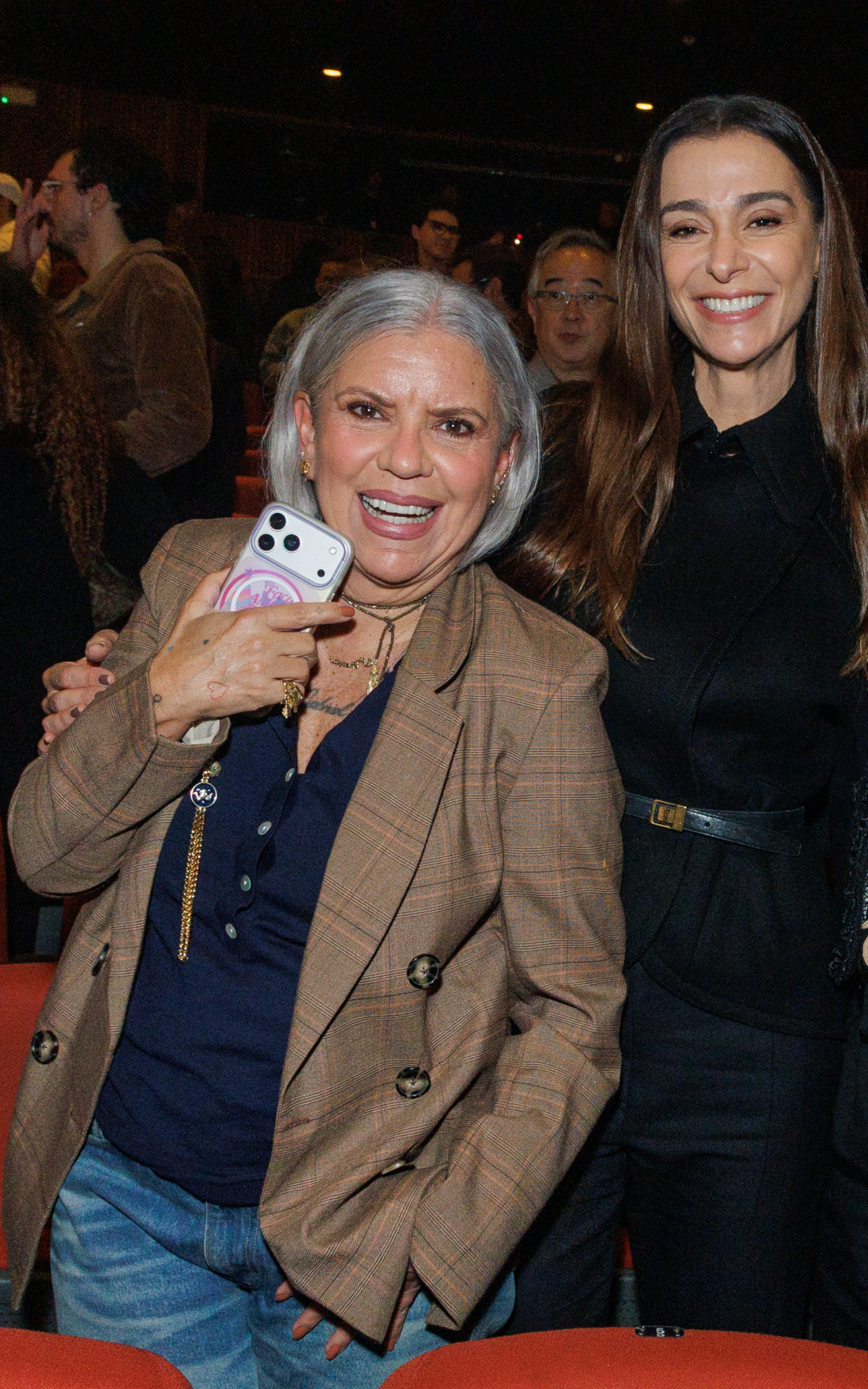 Astrid Fontenelle, Mônica Martelli e Sabrina Sato
