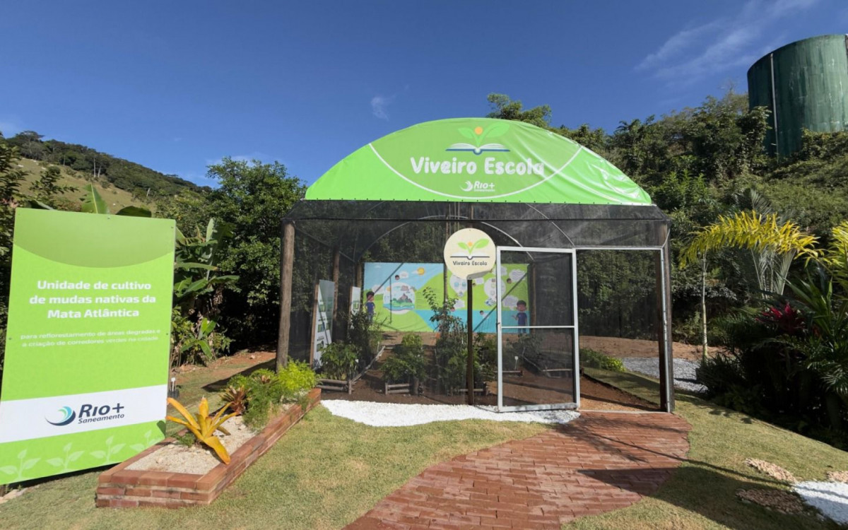 Viveiro Escola vai produzir mudas nativas da Mata Atlântica e ampliar ações de educação ambiental em Rio das Ostras