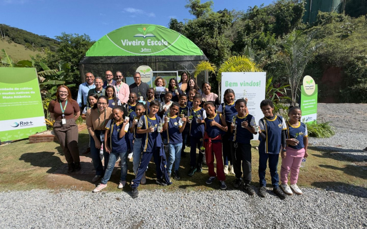 Viveiro Escola vai produzir mudas nativas da Mata Atlântica e ampliar ações de educação ambiental em Rio das Ostras