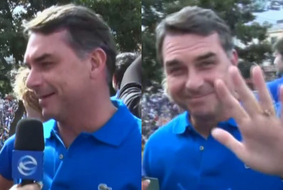 País está passa por 'grande guerra espiritual', diz Flávio Bolsonaro na Marcha para Jesus
